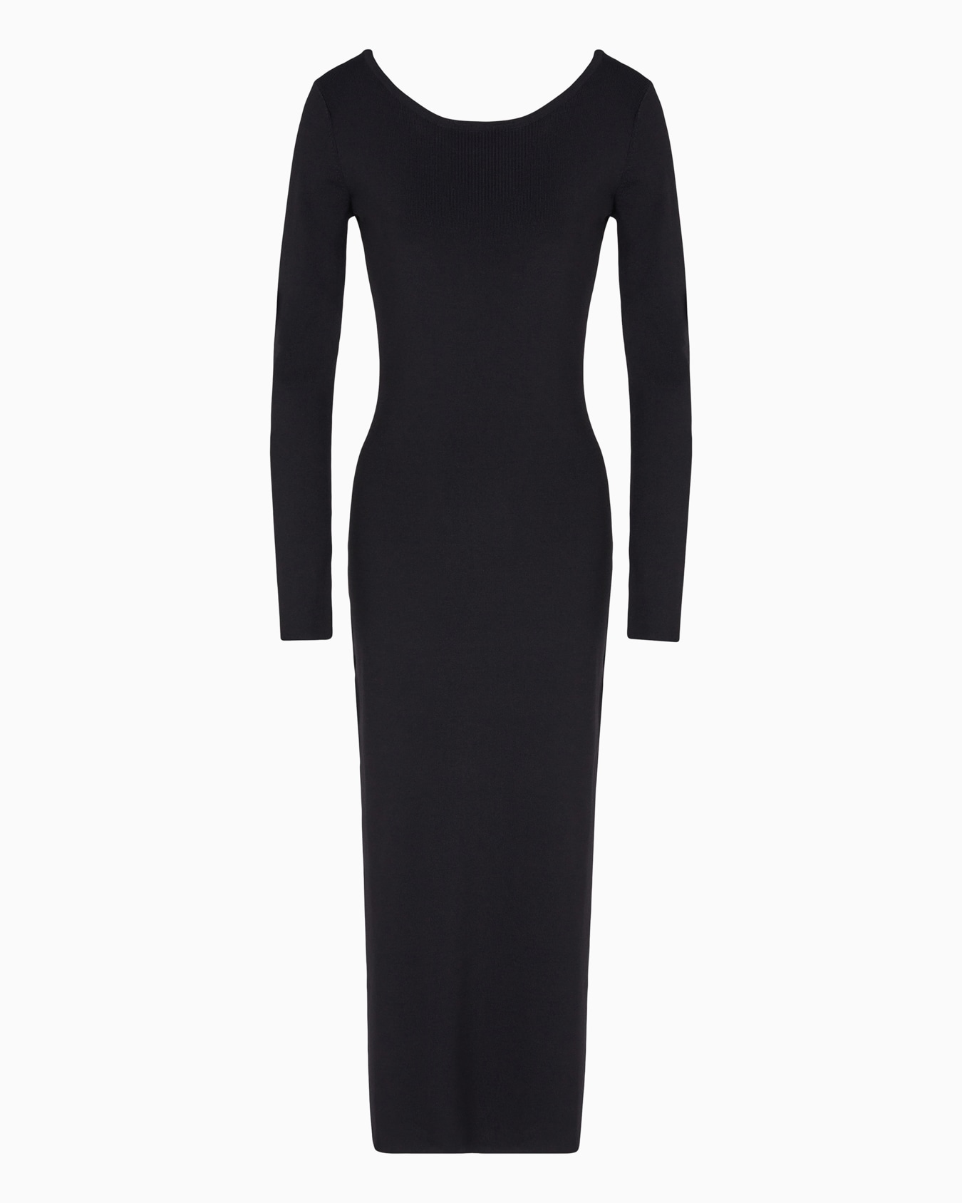Vestido tubo largo en tejido elástico Diapositiva 0