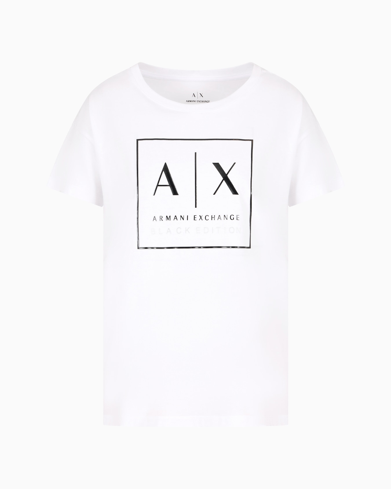 Relaxed fit T-shirt with maxi metal logo Slide 0