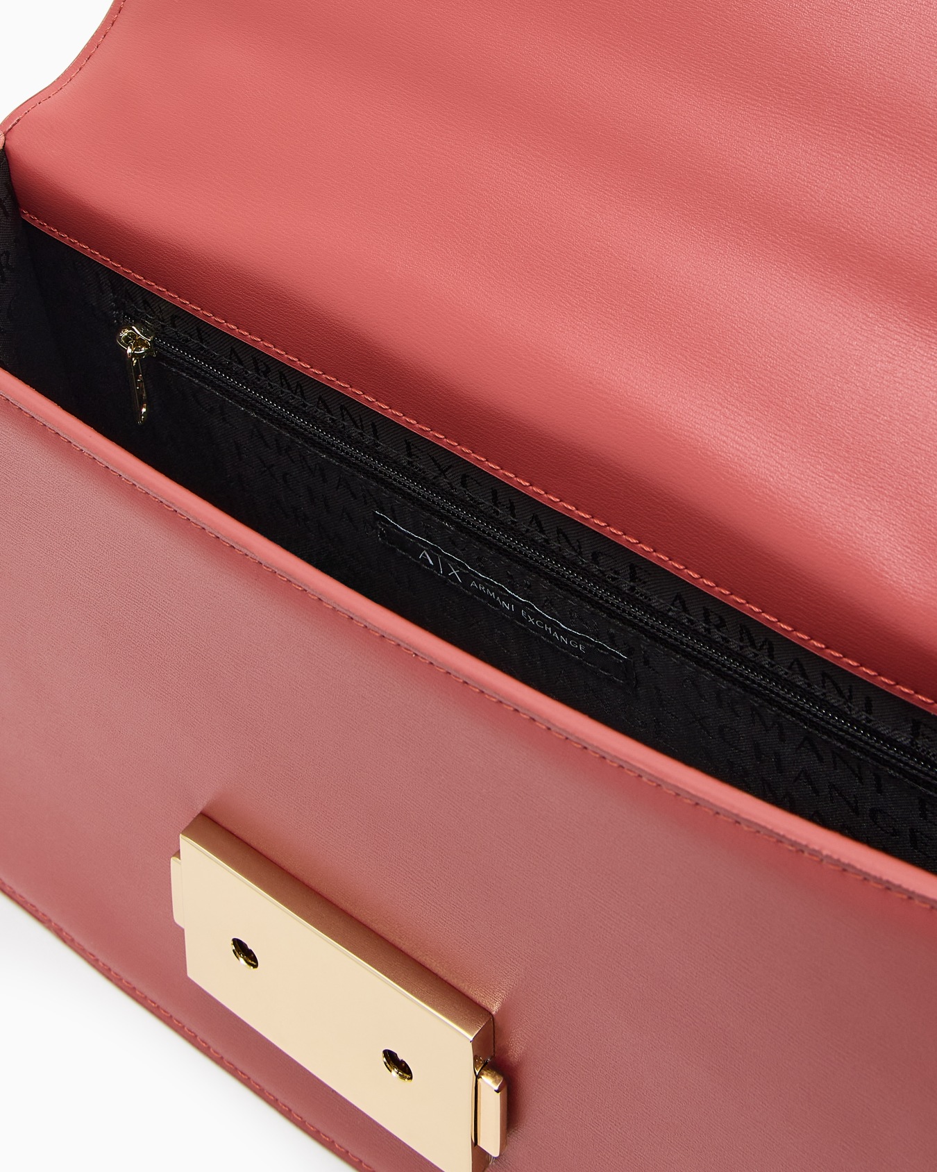 Shoulder bag with metal logo Slide 3