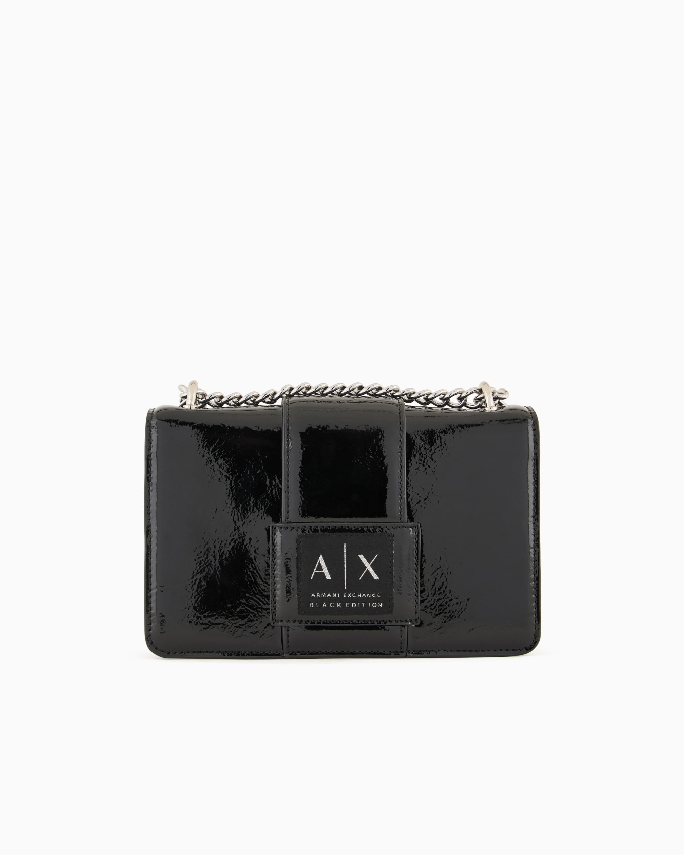 Shoulder bag with metal logo Slide 3