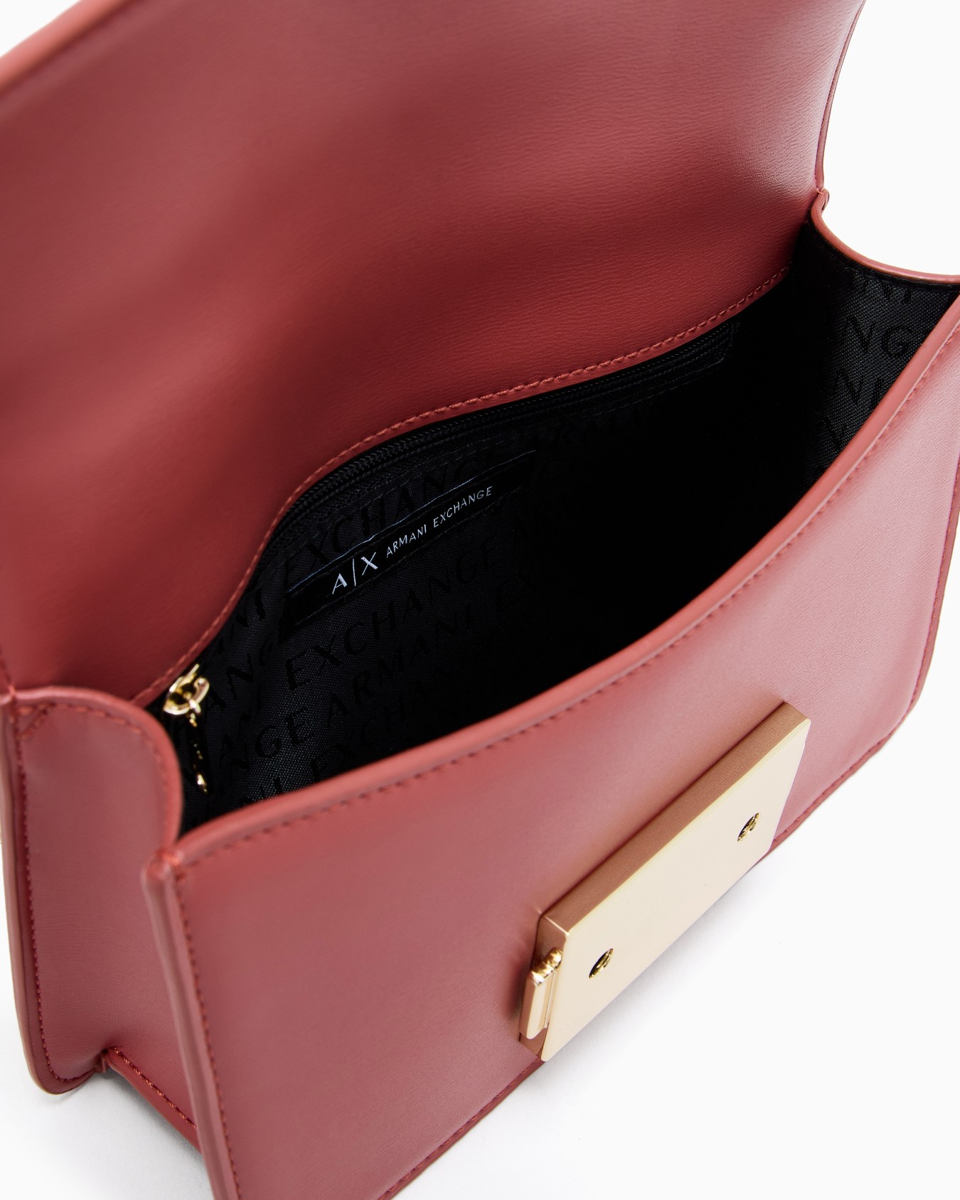 Shoulder bag with metal logo Slide 3