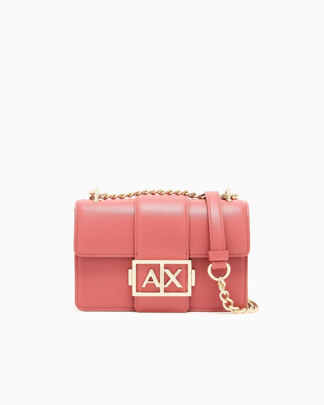Shoulder bag with metal logo Slide 0