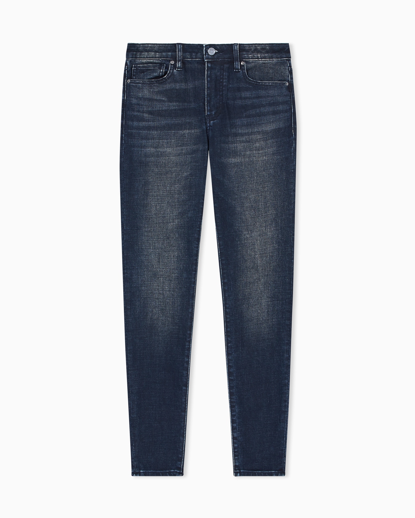 Super skinny used effect jeans Slide 0