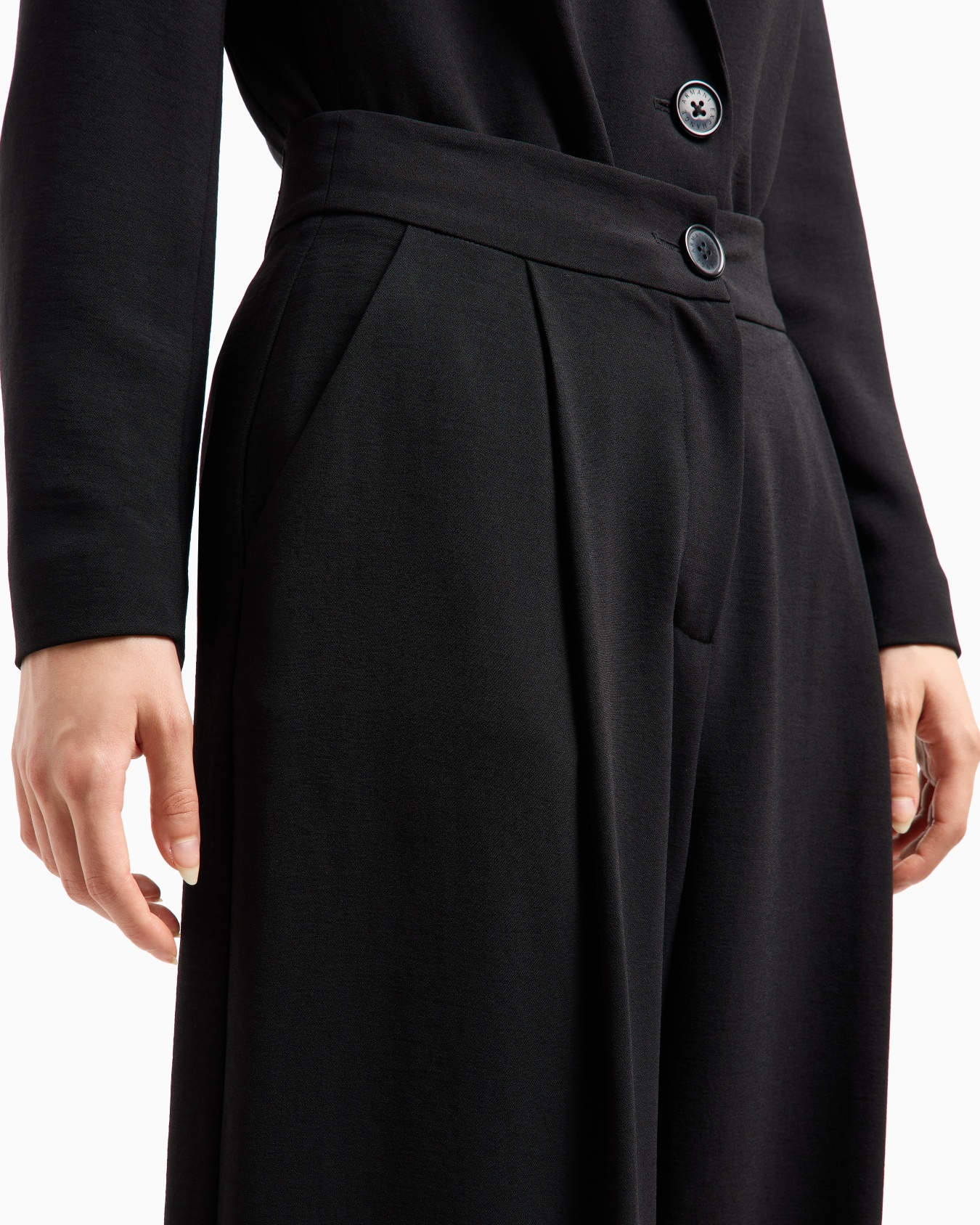 ASV Fabric Pleated Trousers Slide 4