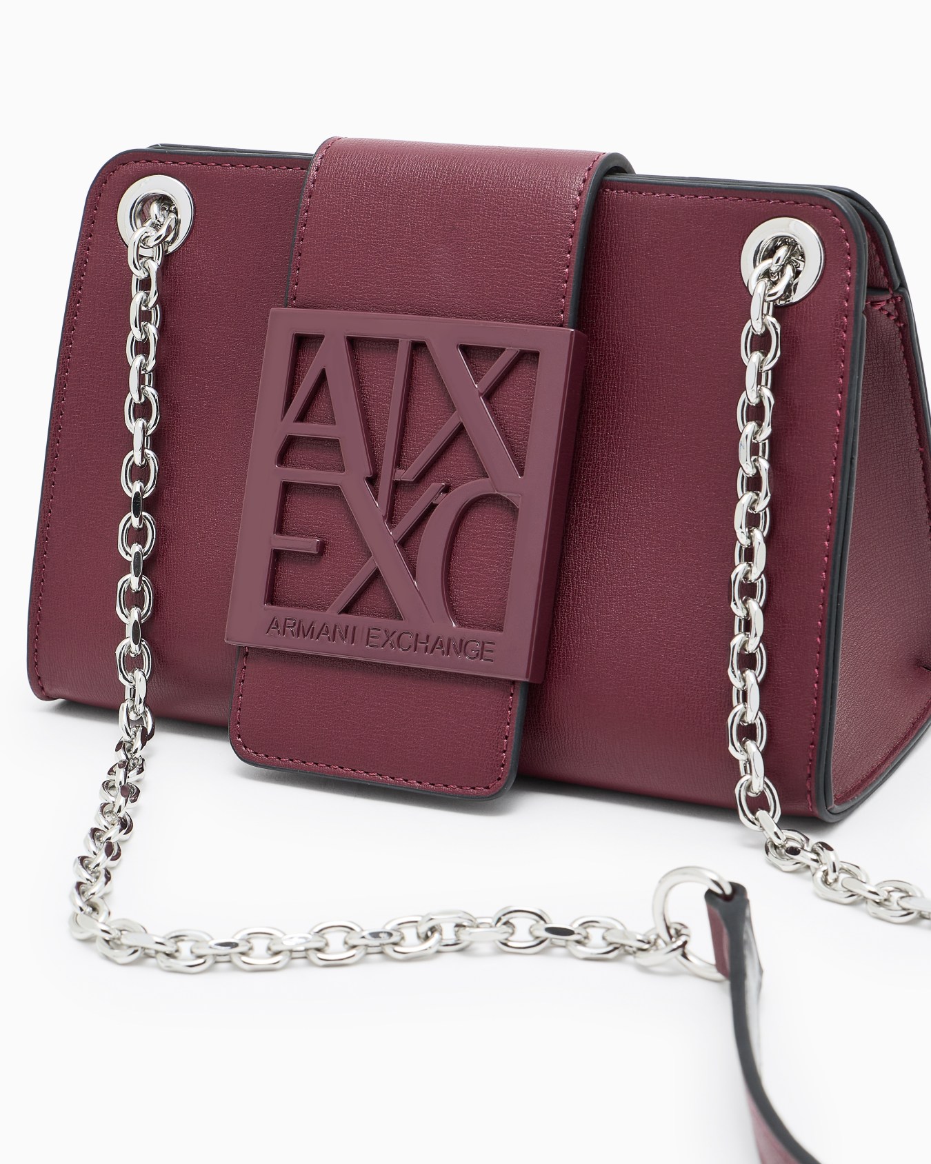 Trapeze shoulder bag with logo Diapositiva 4