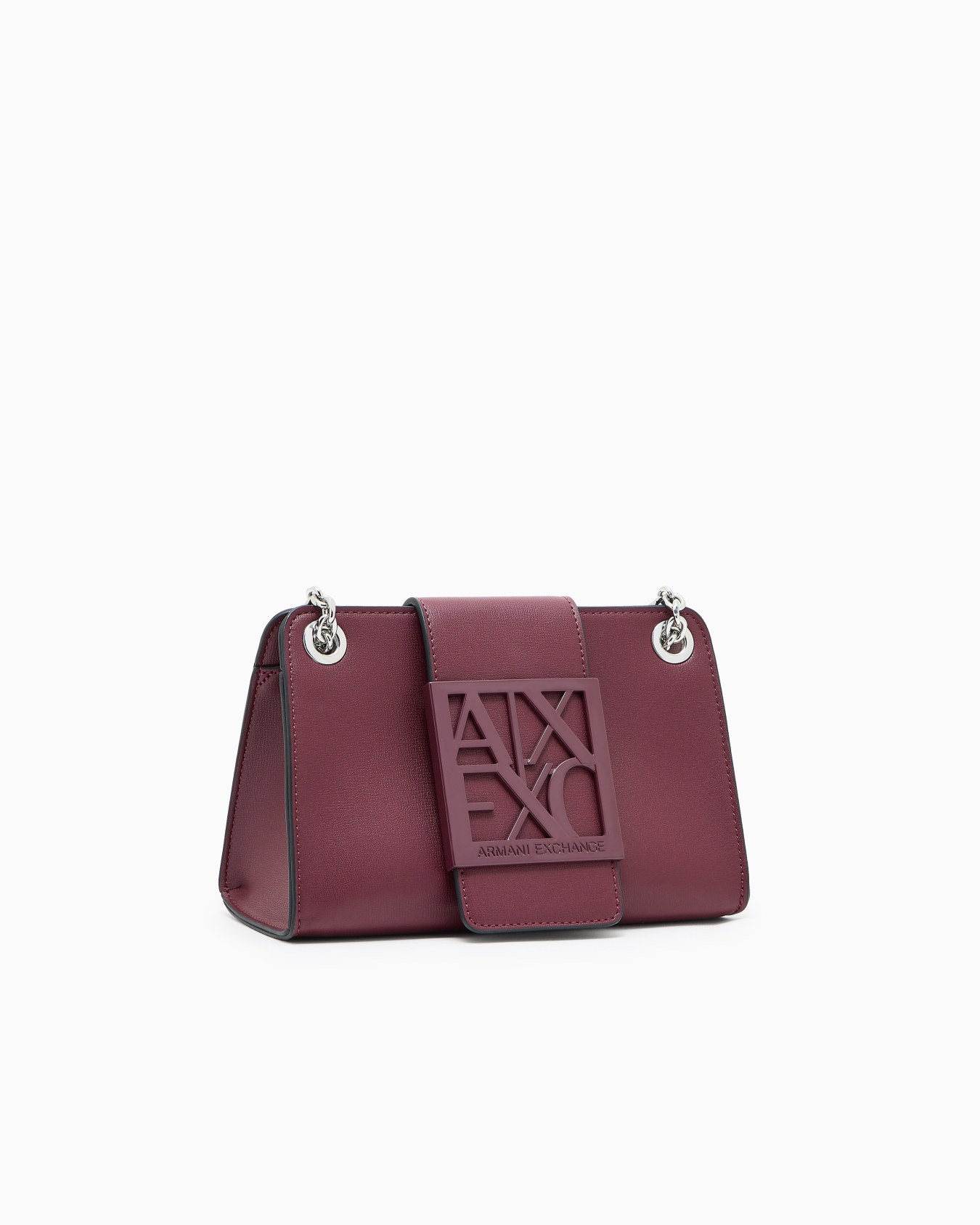 Trapeze shoulder bag with logo Diapositiva 1