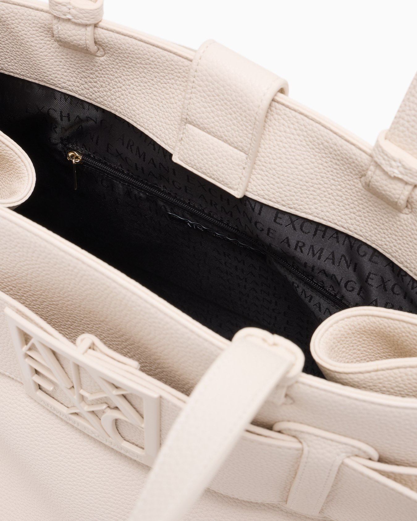 Large shoulder bag with ASV logo detail Slide 3