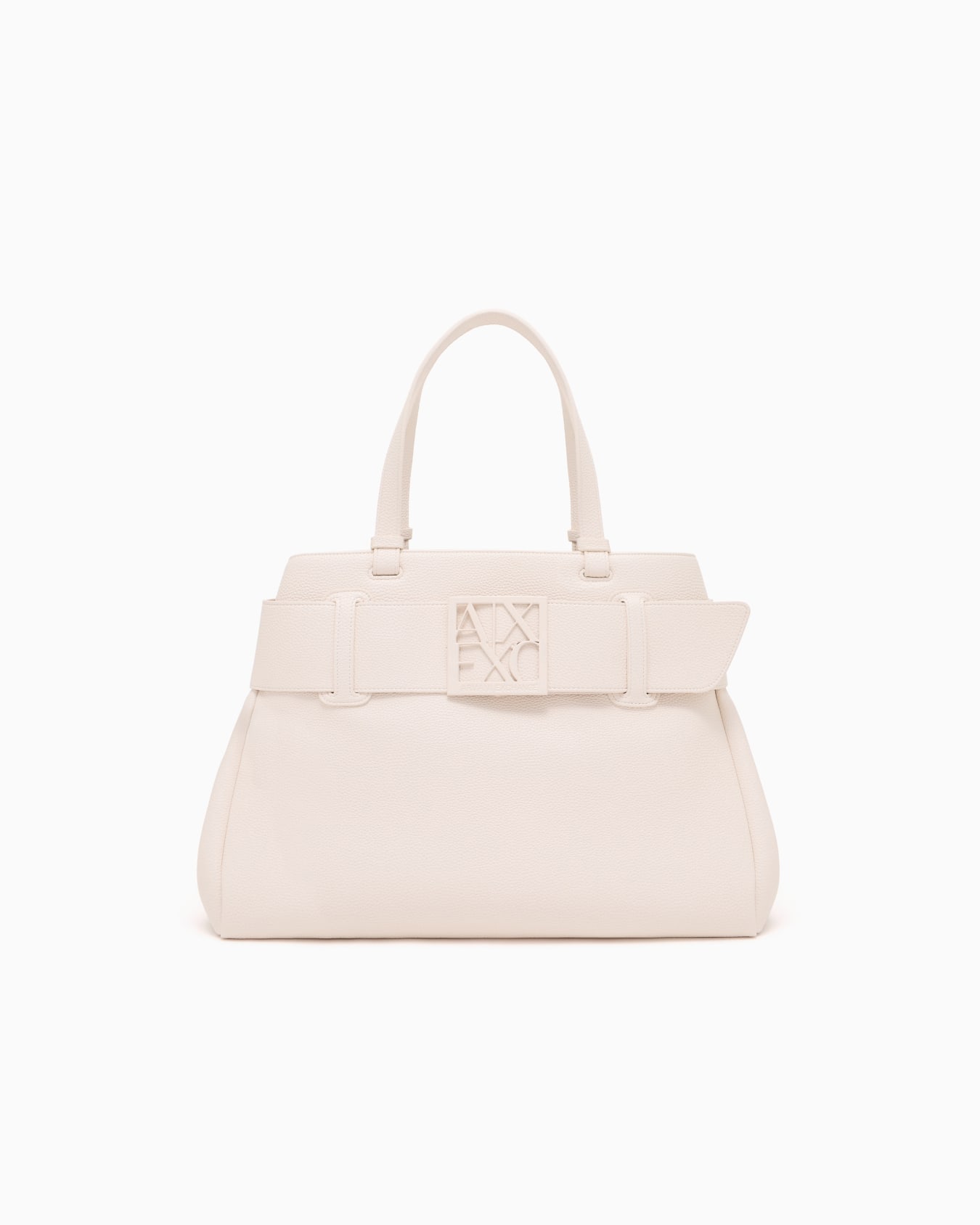 Large shoulder bag with ASV logo detail Slide 0