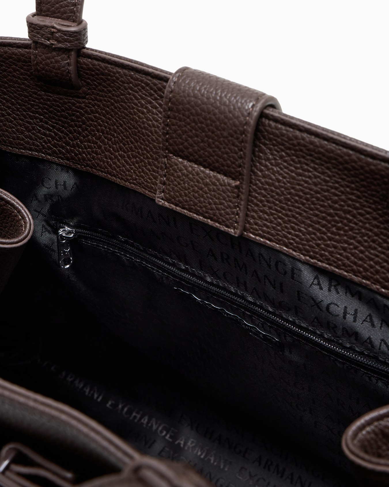 Large shoulder bag with ASV logo detail Diapositiva 3