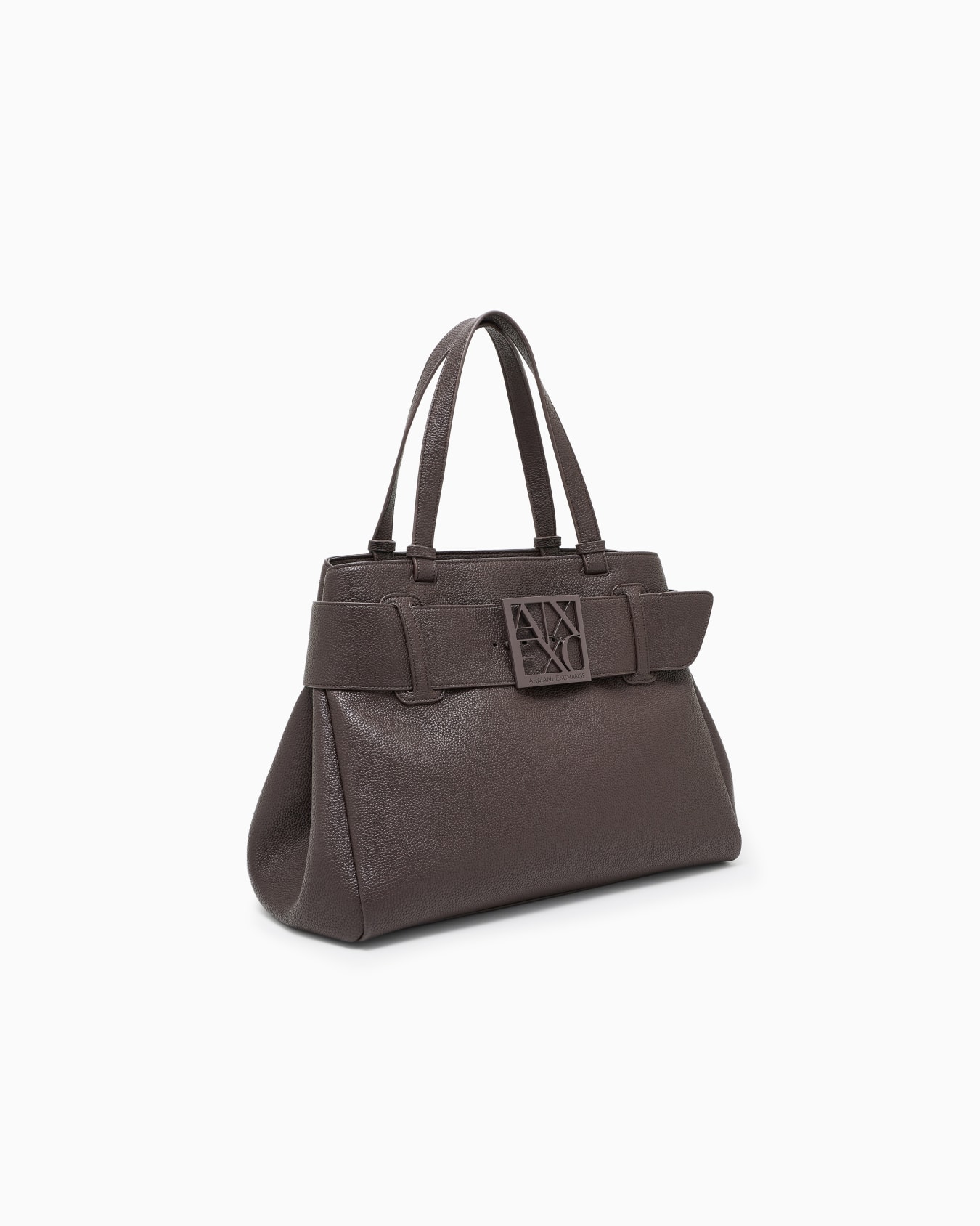 Large shoulder bag with ASV logo detail Diapositiva 1