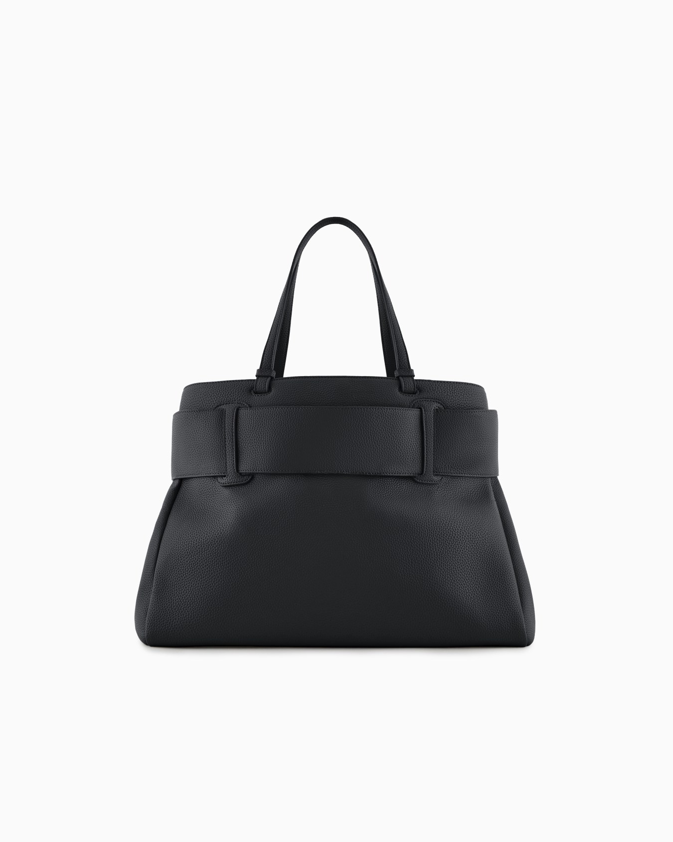 Borsa a spalla grande con dettaglio logo ASV Slide 2