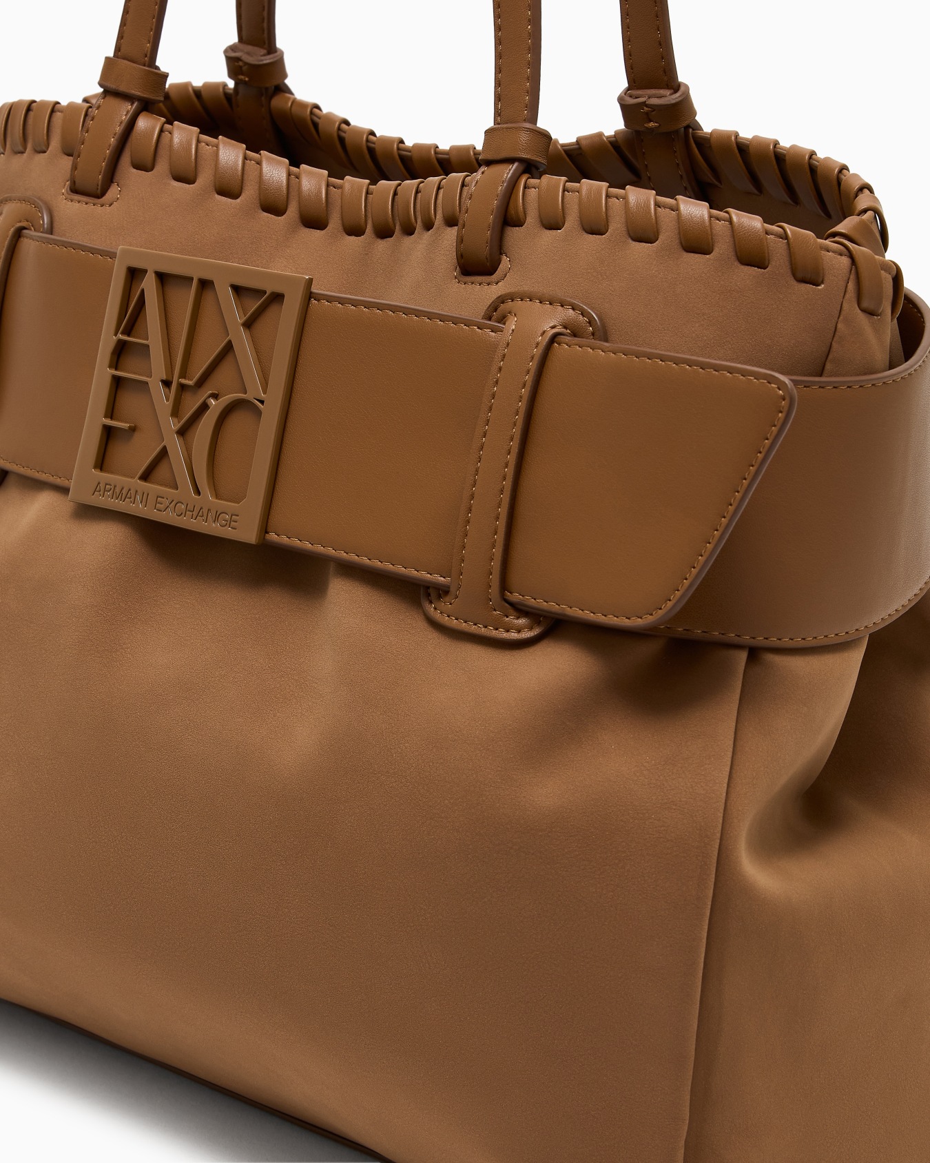 Large shoulder bag with ASV logo detail Diapositiva 4