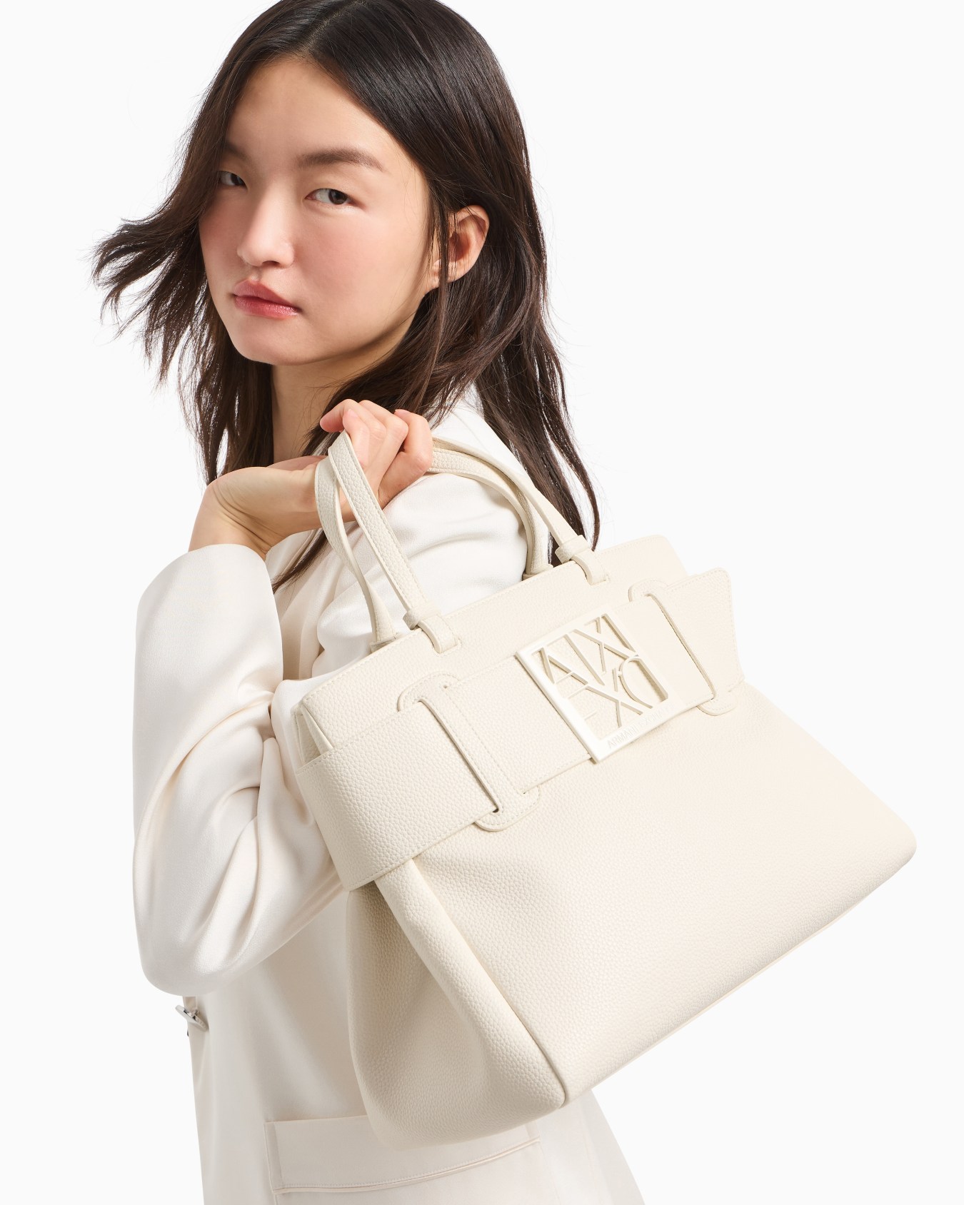 Handbag with ASV logo detail Slide 6