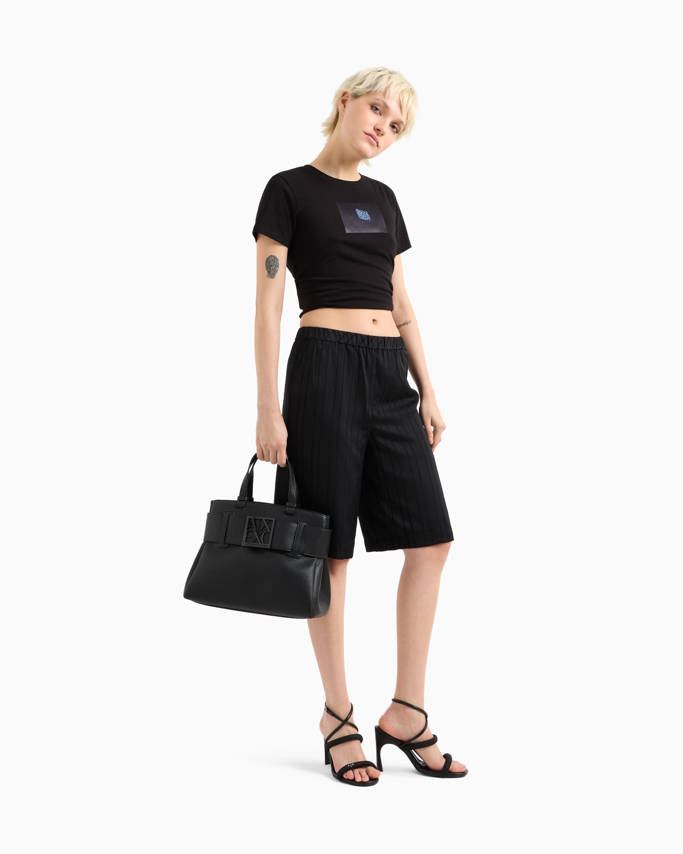 Handbag with ASV logo detail Slide 5