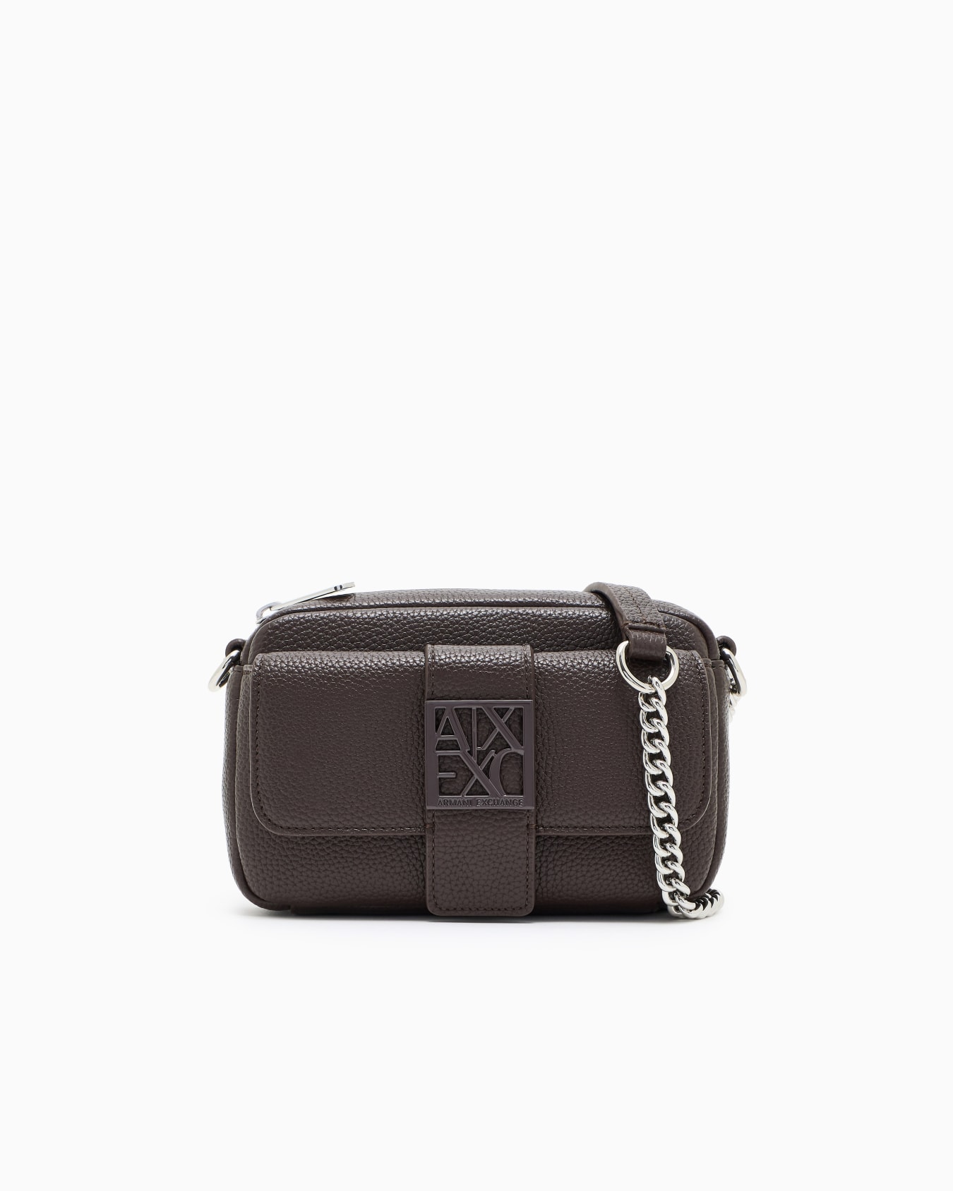 Mini shoulder bag with logo Slide 0