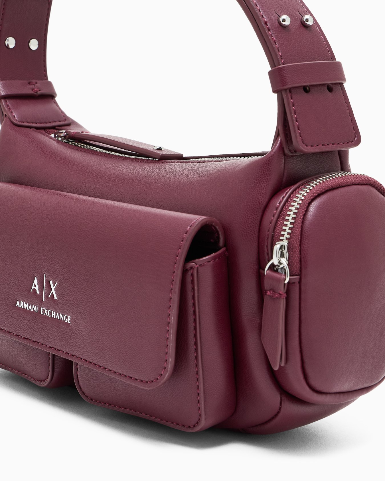 Bolso de hombro grande con bolsillos laterales Diapositiva 4
