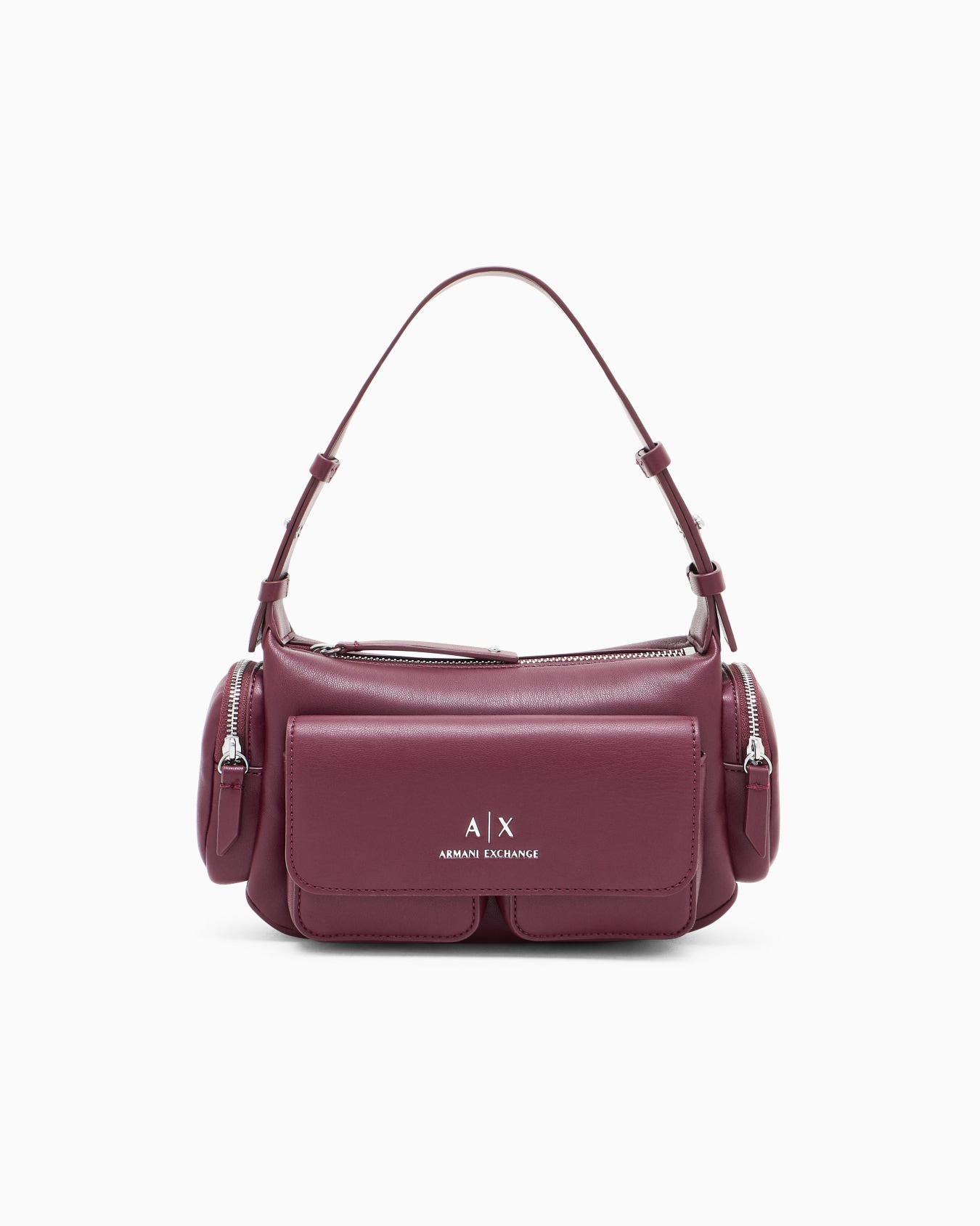 Bolso de hombro grande con bolsillos laterales Diapositiva 0