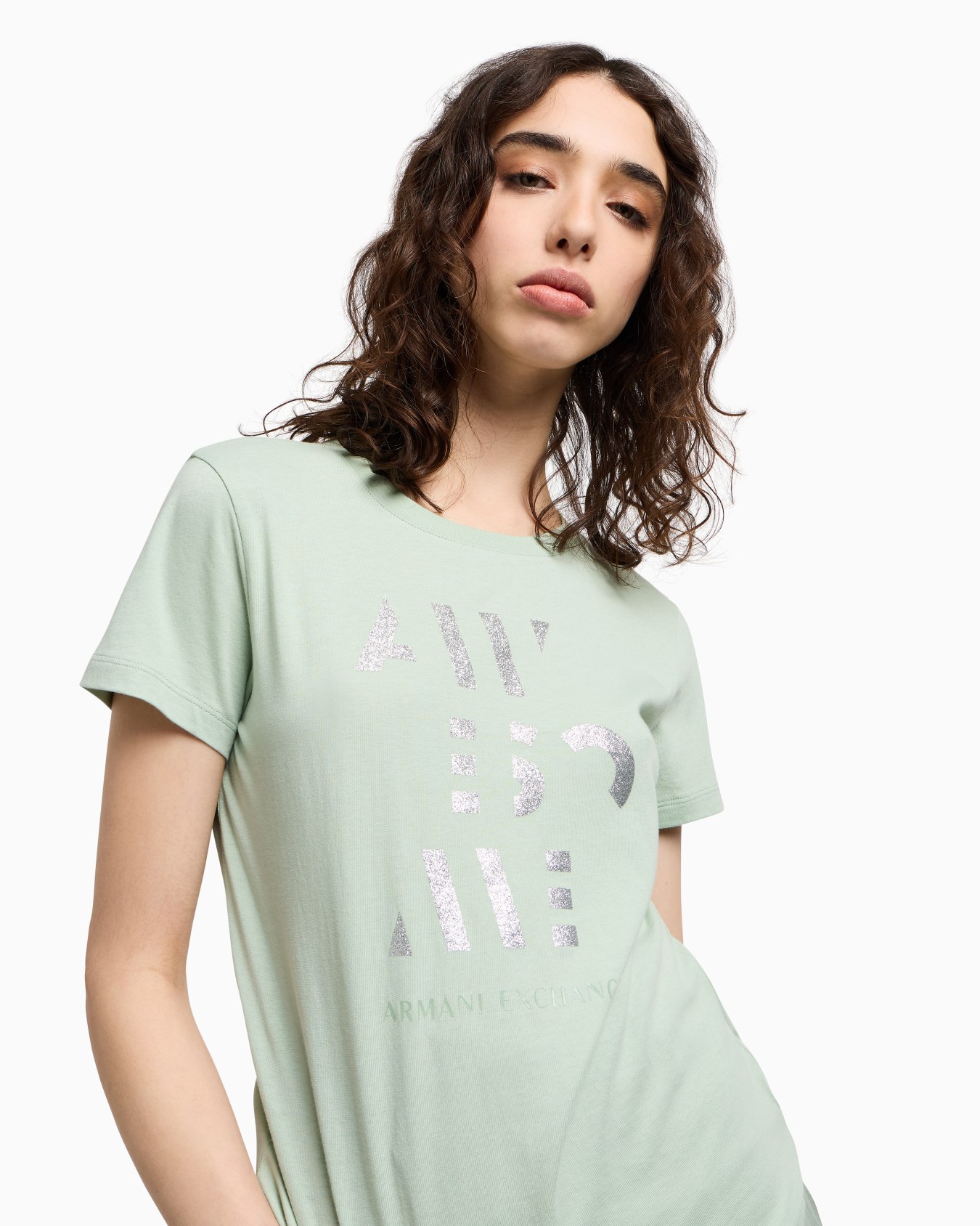 T-Shirt mit normaler Passform Awesome Folie 4
