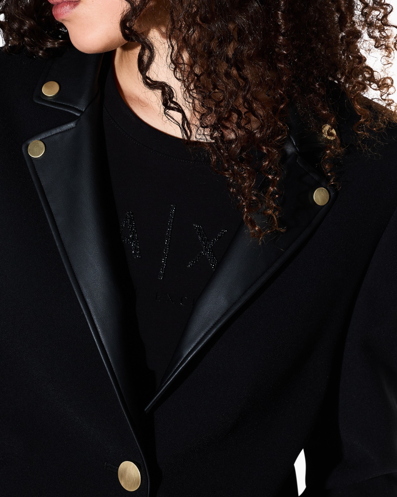 Short jacket with metal details Slide 4