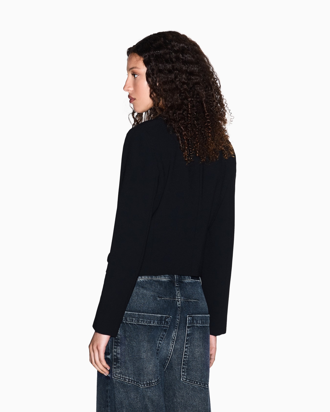 Short jacket with metal details Slide 2