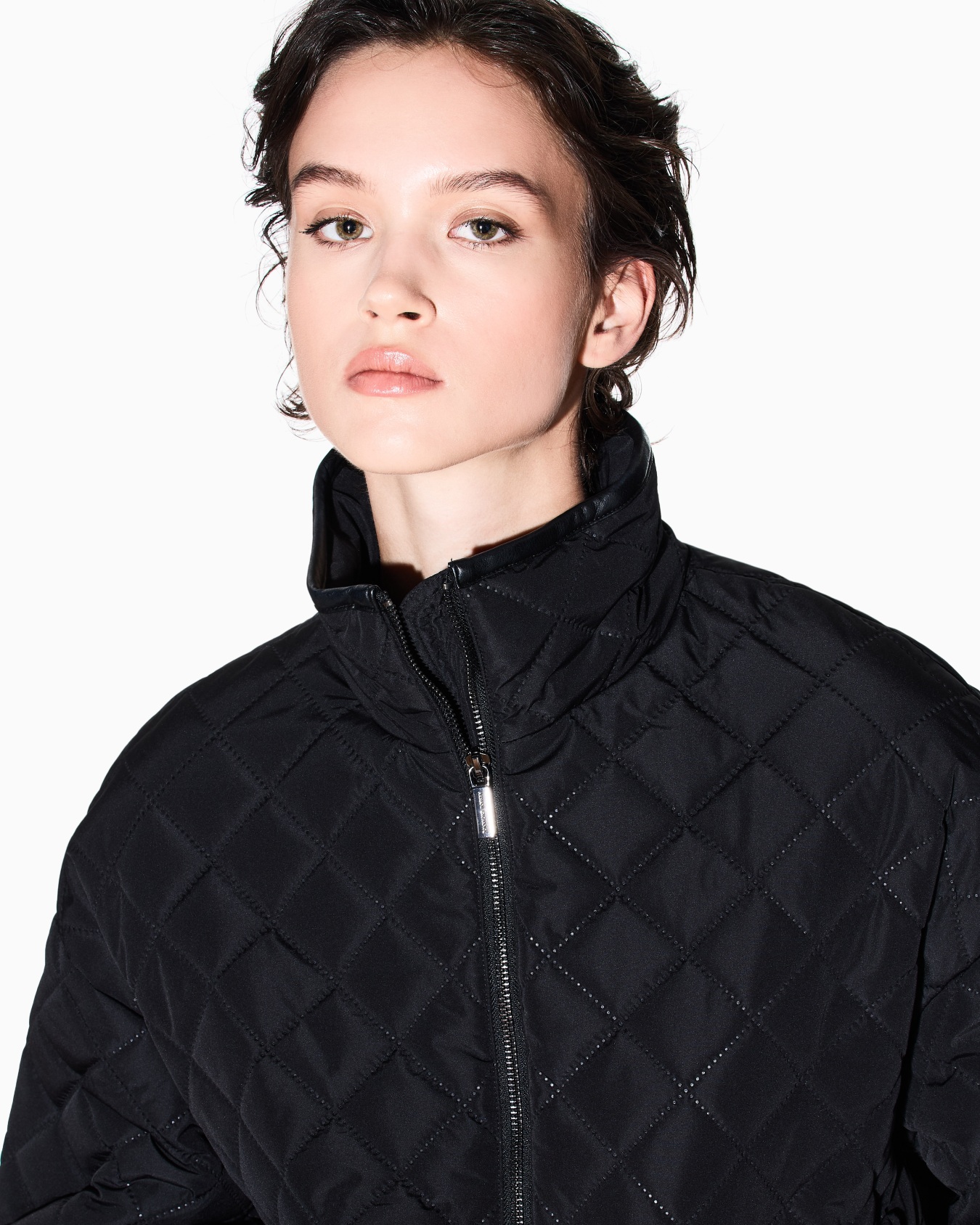 Diamond quilted jacket Slide 4