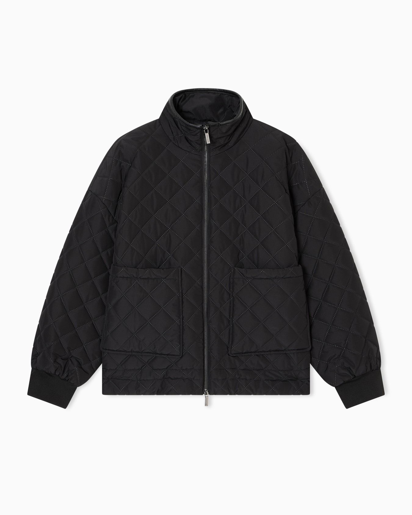 Diamond quilted jacket Slide 0