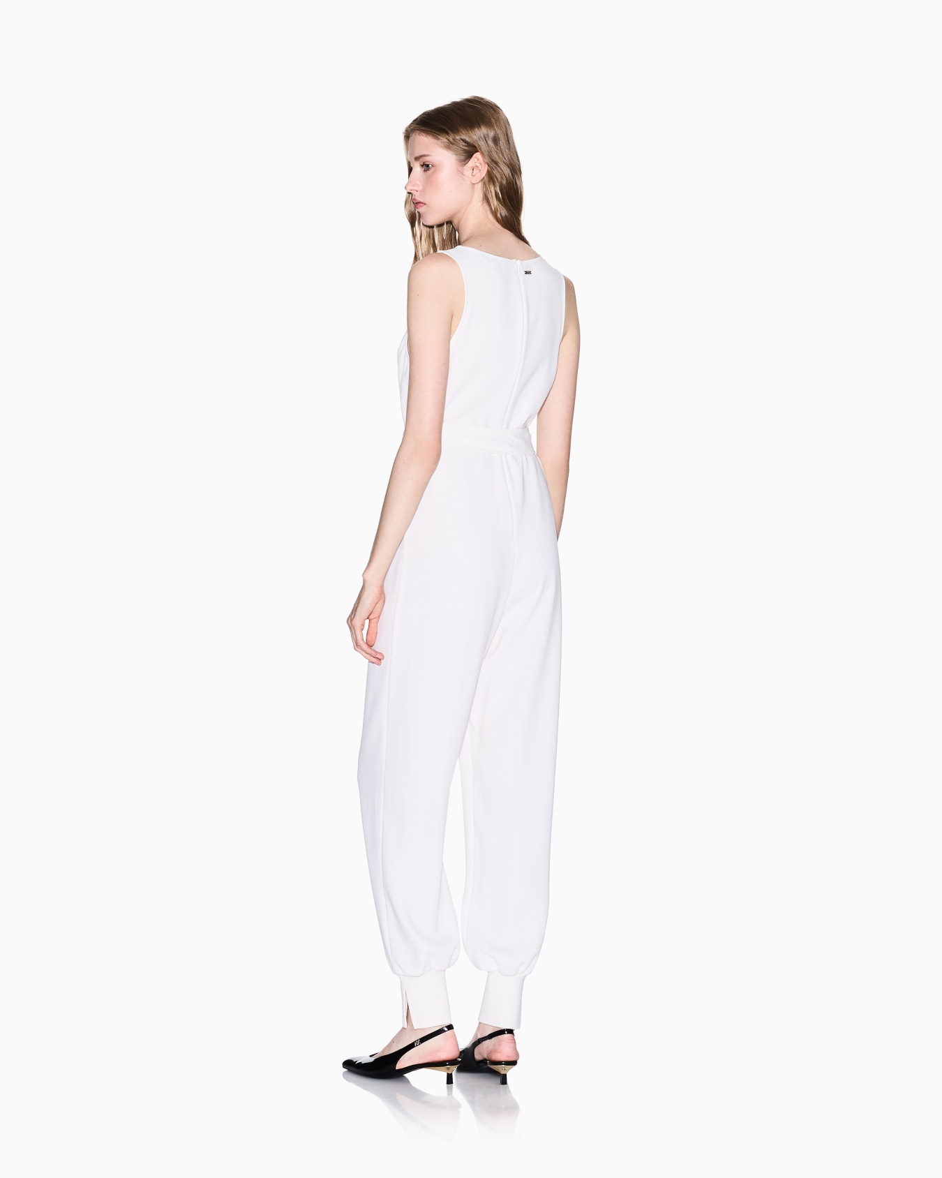 Jumpsuit with belt Slide 2