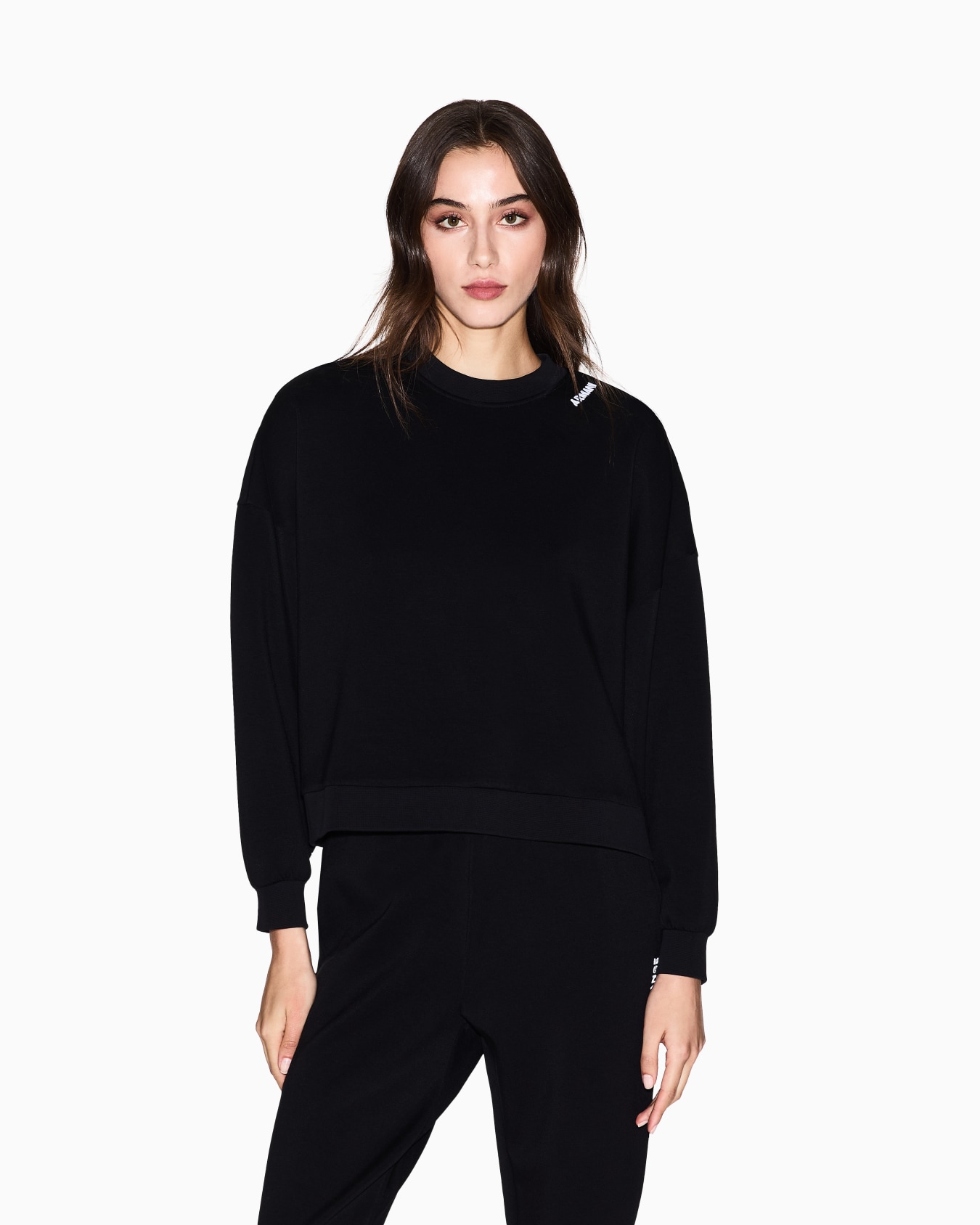Cropped Crewneck Sweatshirt Slide 3