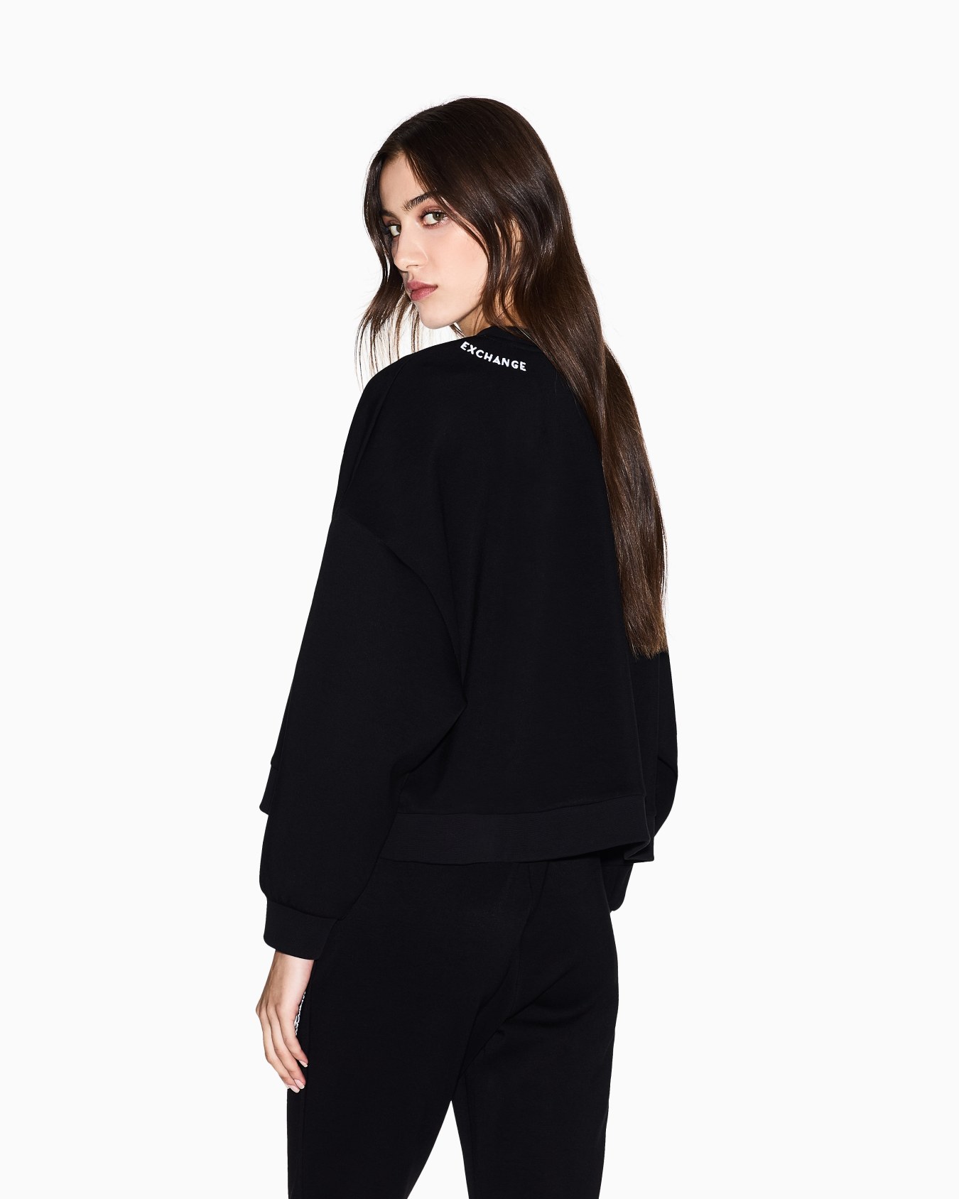 Cropped Crewneck Sweatshirt Slide 2