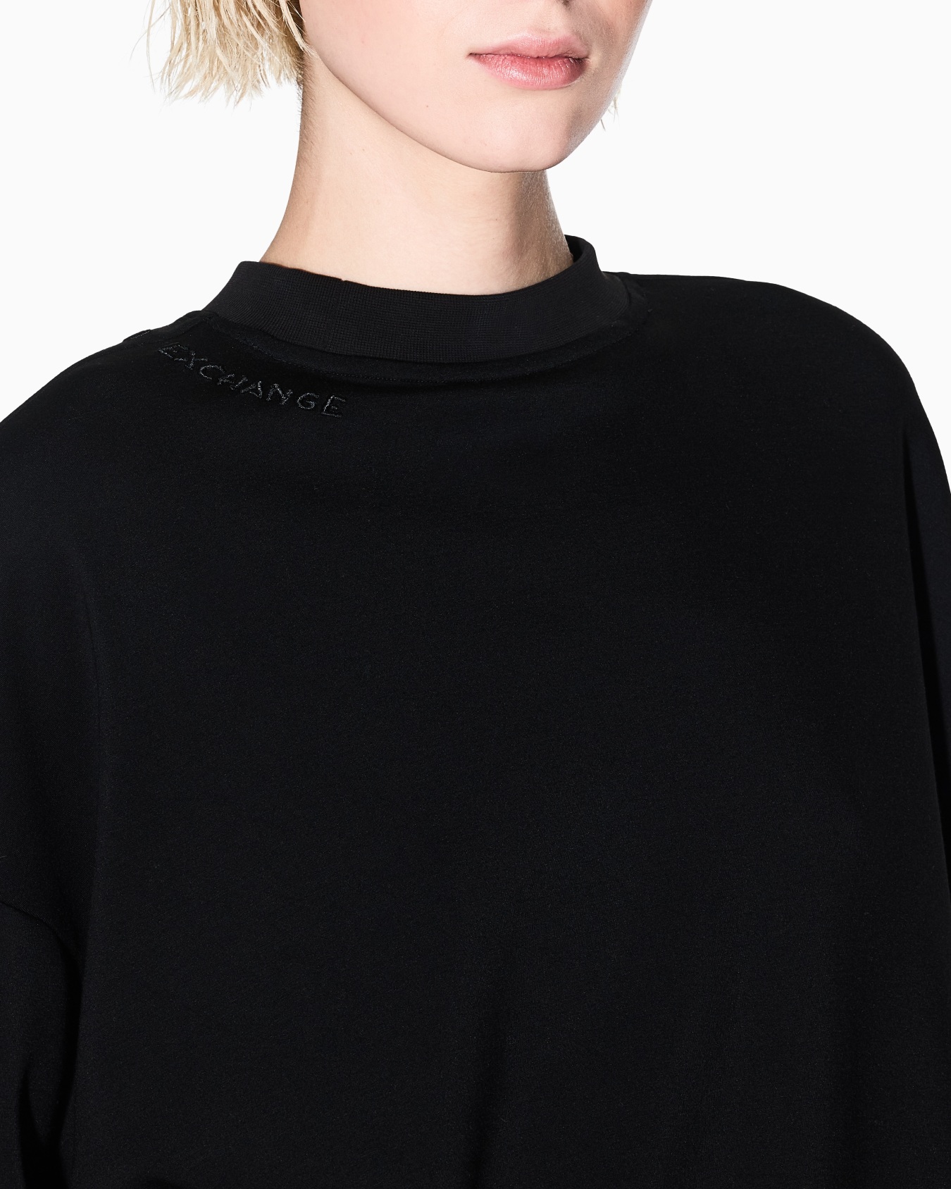 Cropped Crewneck Sweatshirt Slide 4