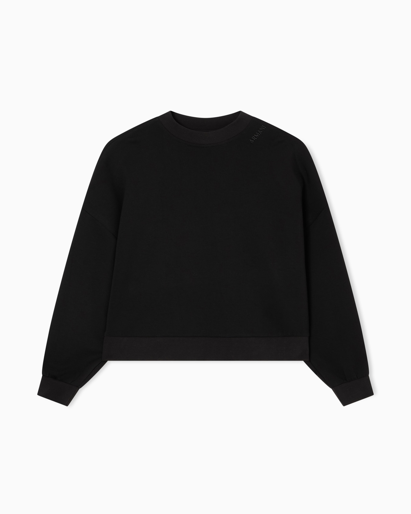 Cropped Crewneck Sweatshirt Slide 0