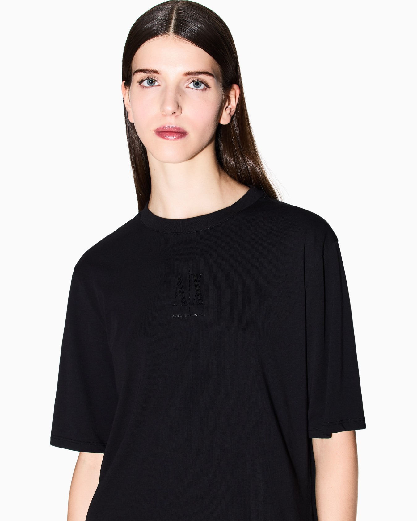 ICON クルーネック半袖Tシャツワンピース スライドする 3