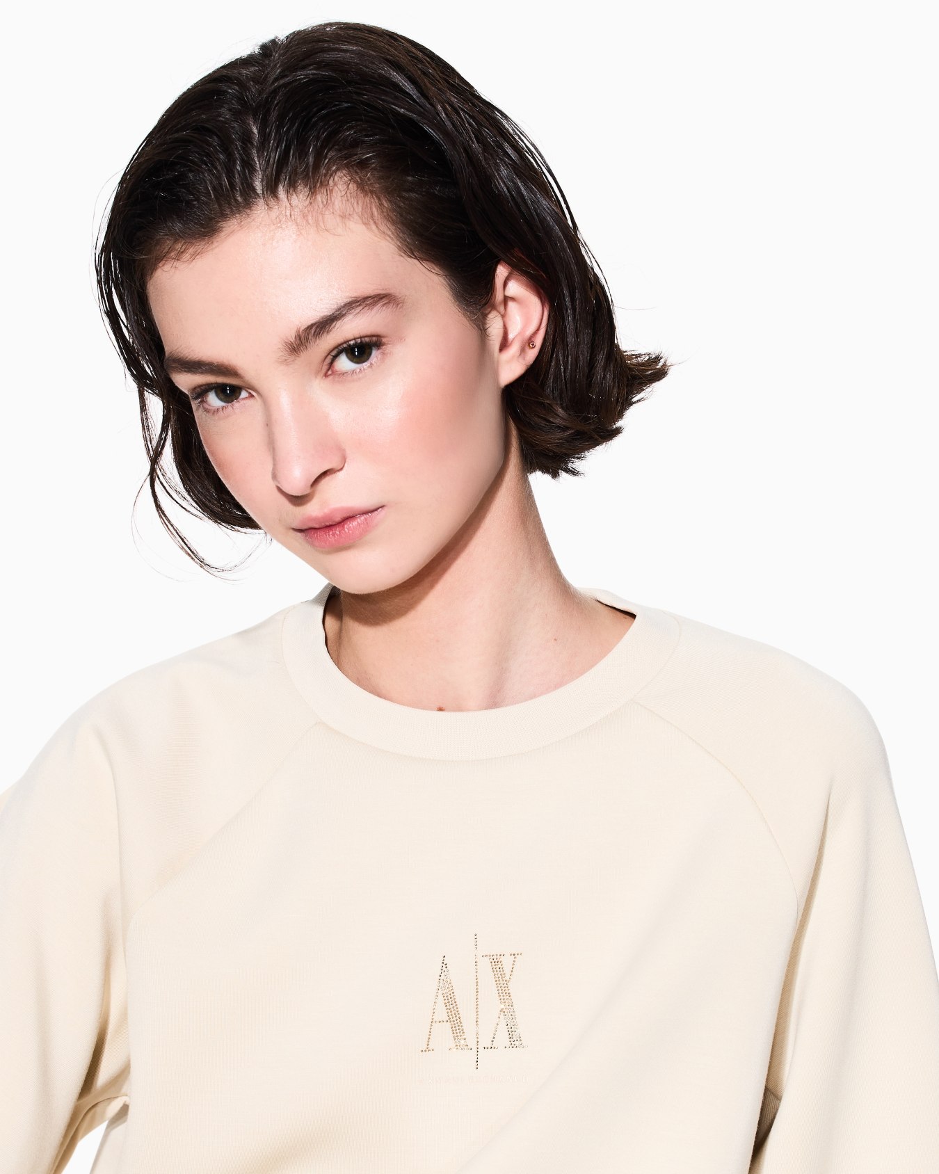 Glitter Logo Crewneck Sweatshirt Slide 4