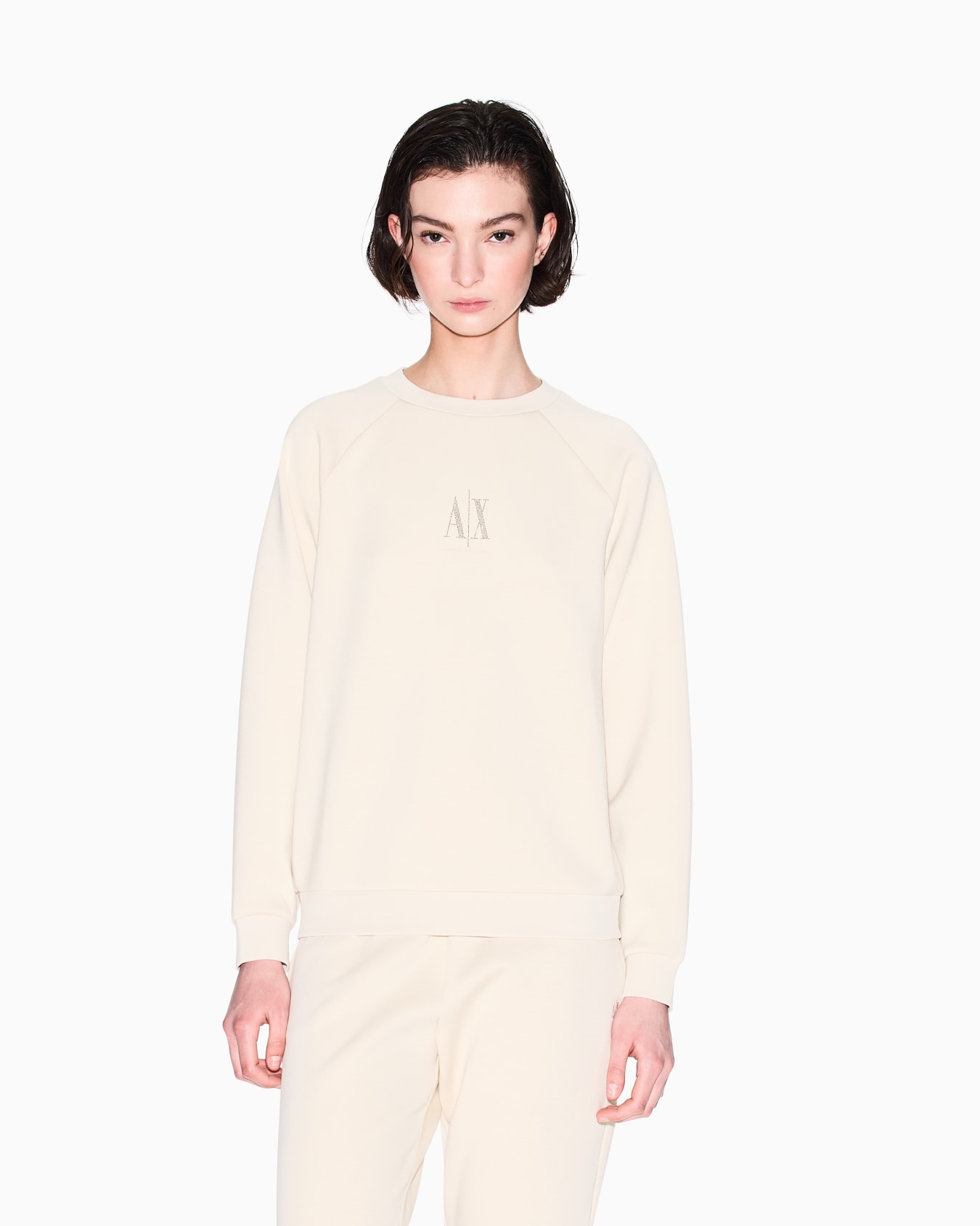 Glitter Logo Crewneck Sweatshirt Slide 3