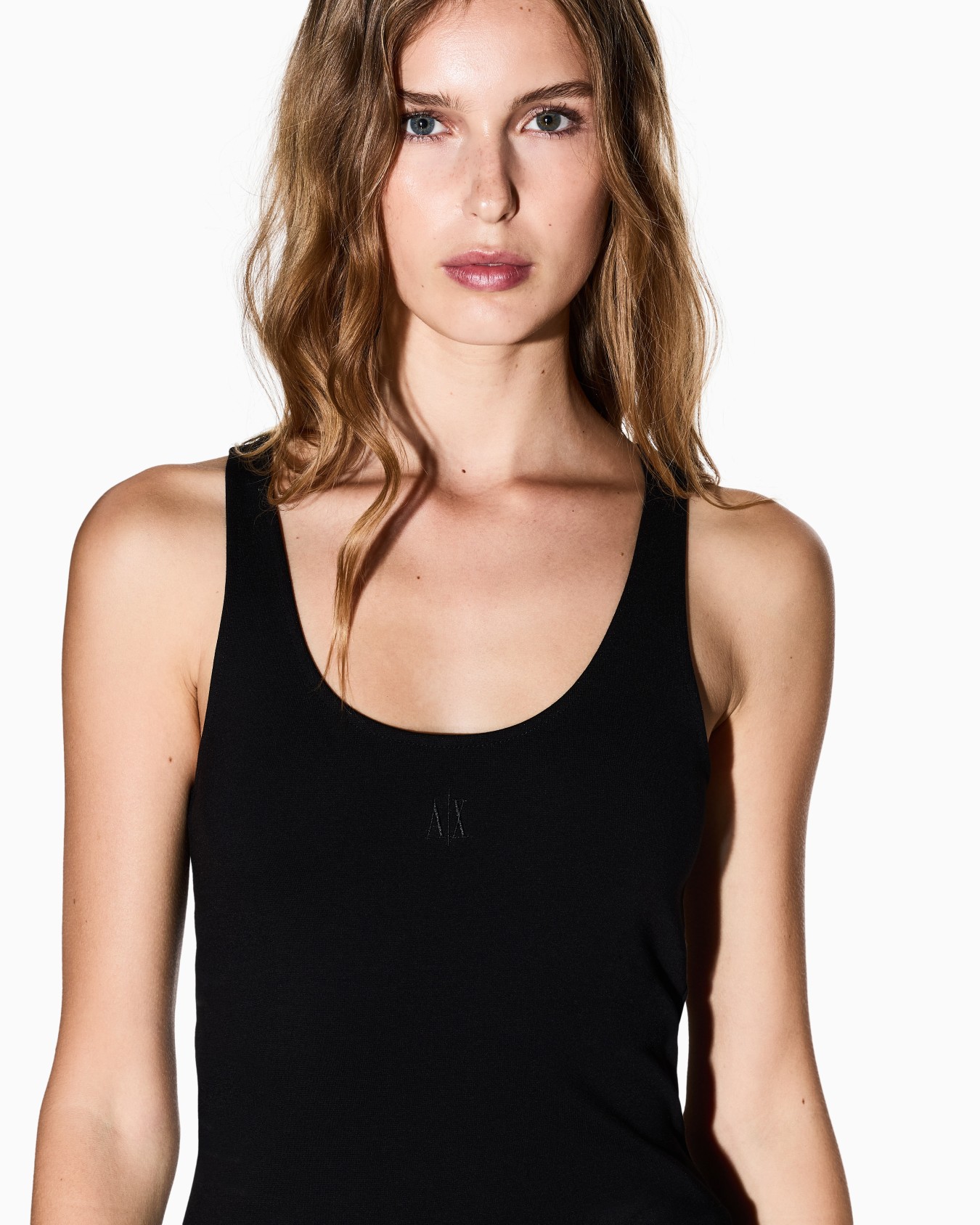 Jersey tank top with logo Slide 4