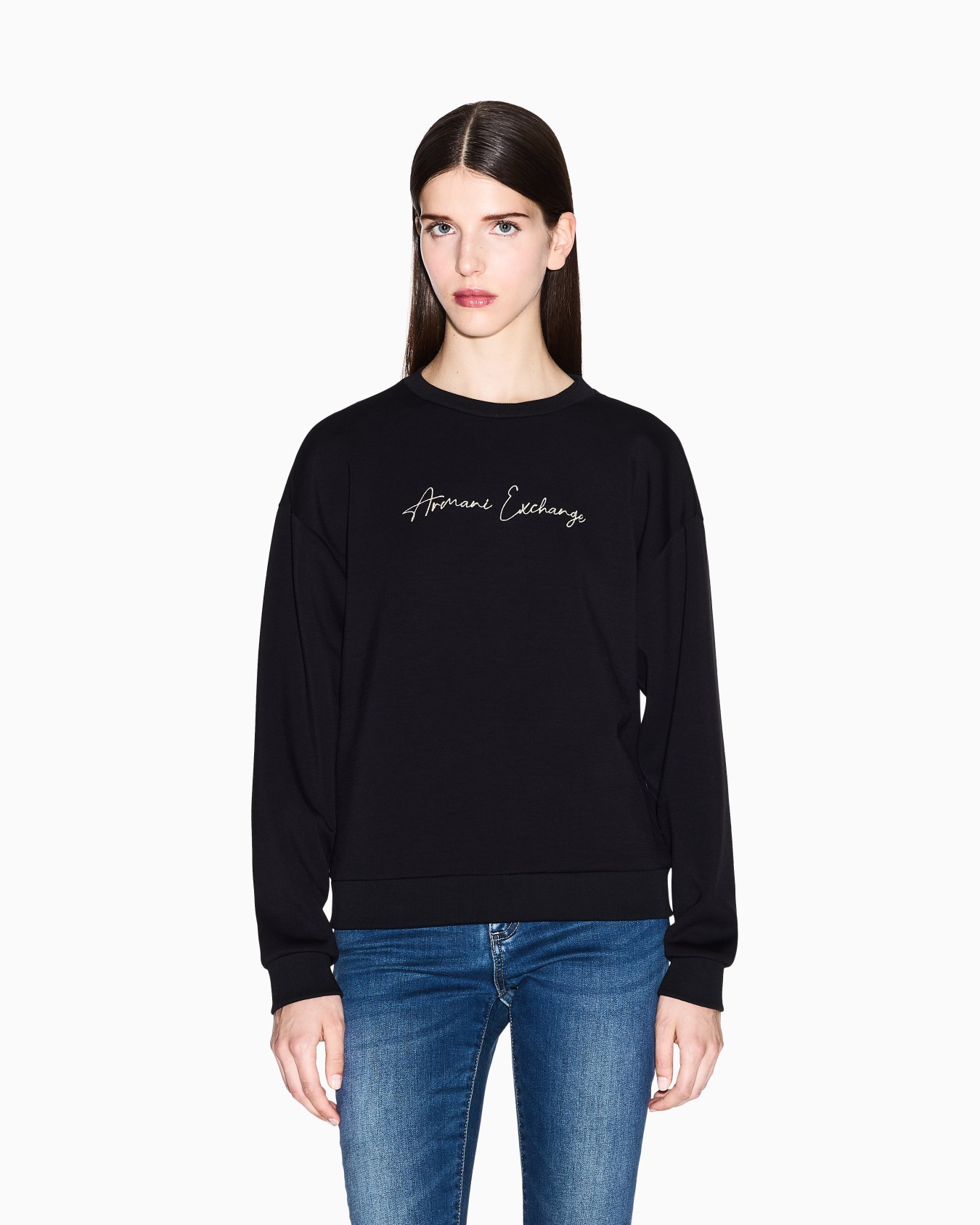 Basic crewneck sweatshirt Slide 3