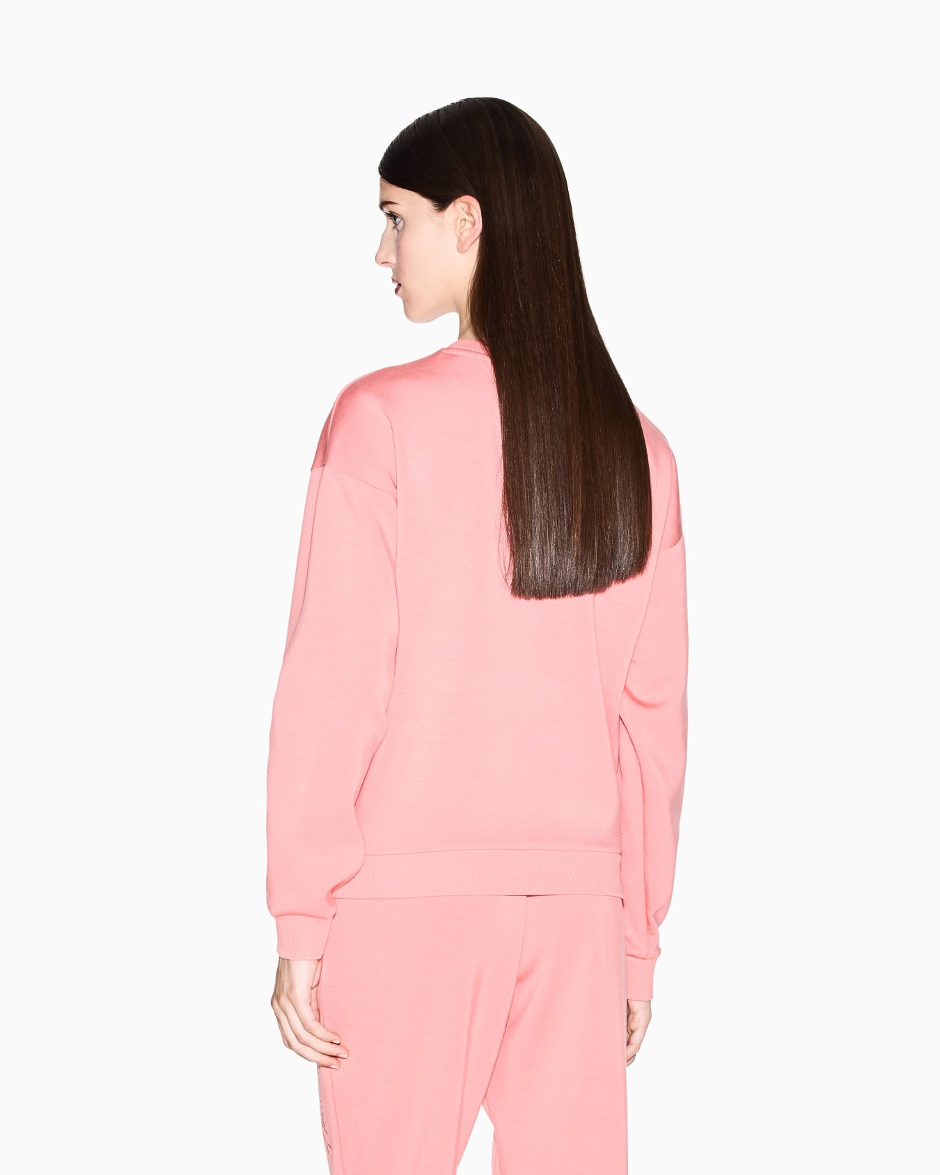 Basic crewneck sweatshirt Slide 2