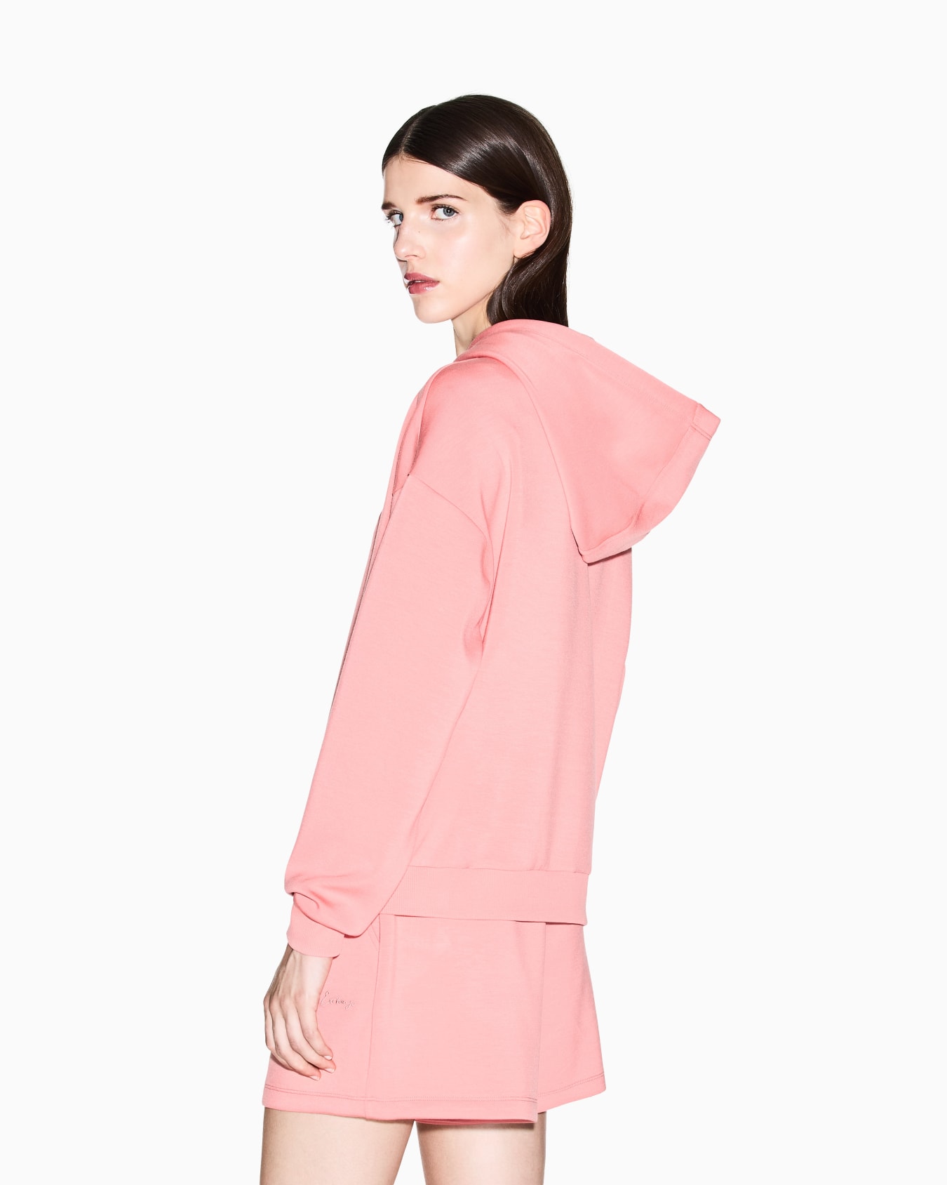 Sudadera con capucha de mezcla de viscosa Diapositiva 2