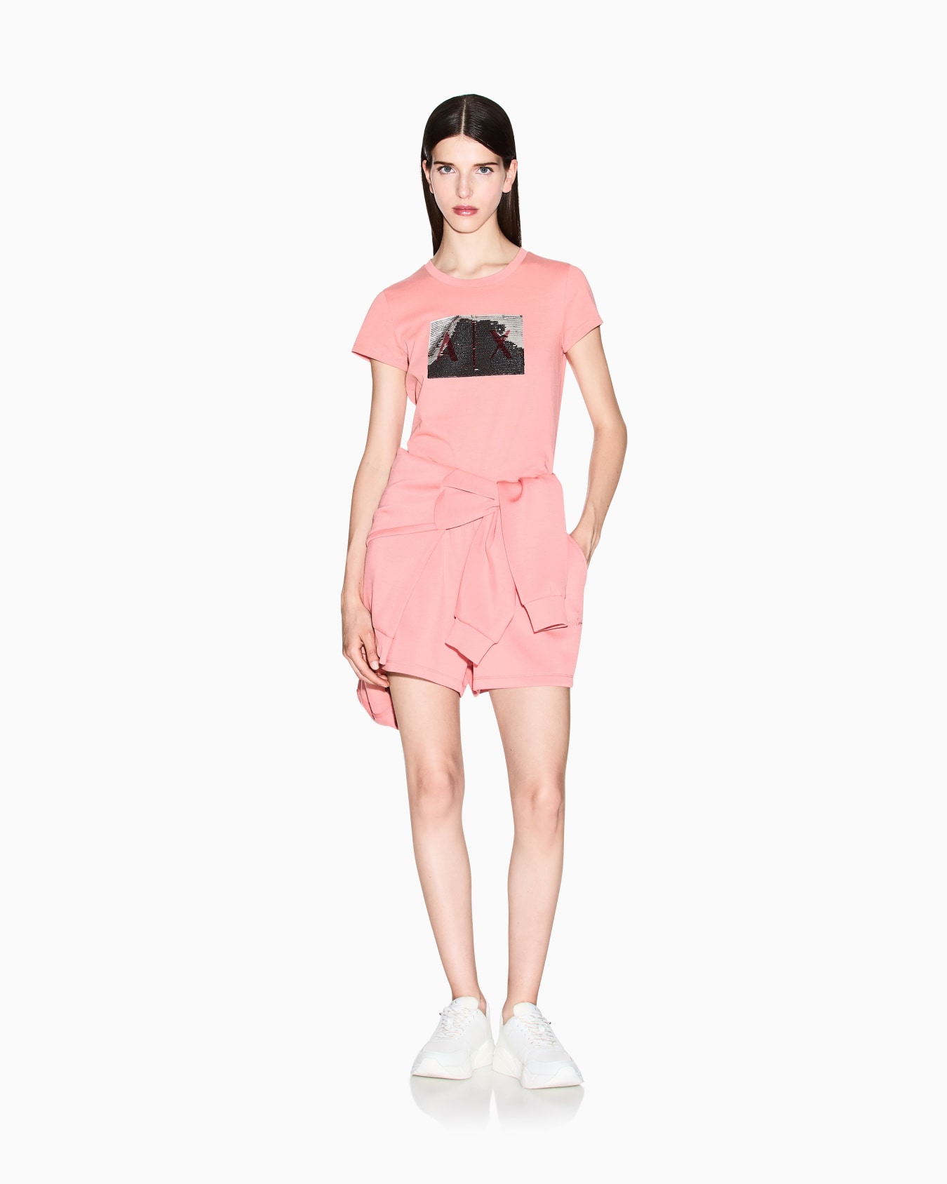 Logo sweatshirt shorts Diapositiva 1