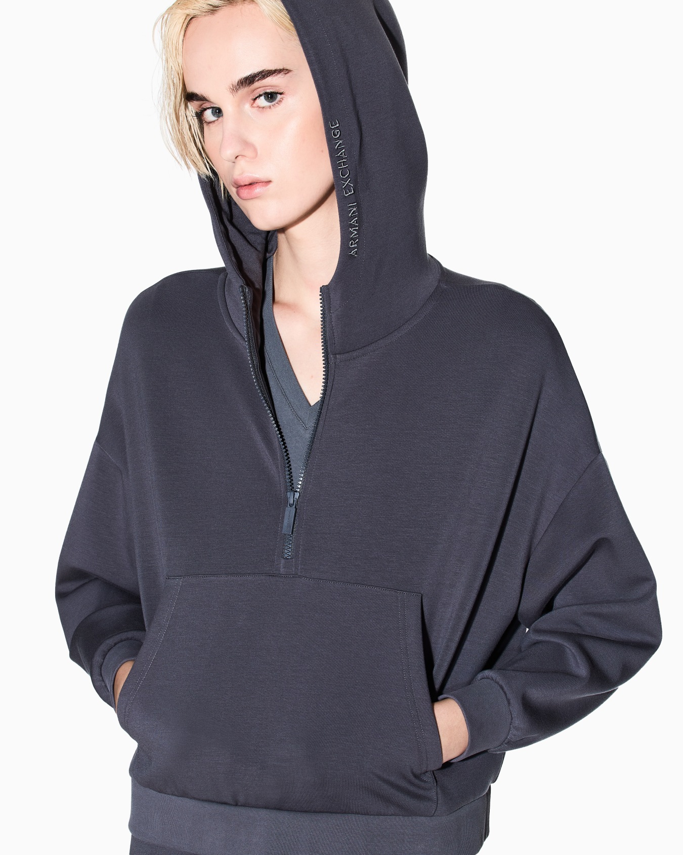 Half zip hoodie Slide 4