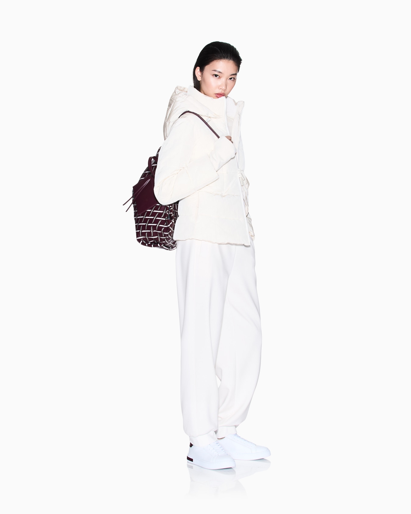 Pantaloni jogger con logo Slide 1
