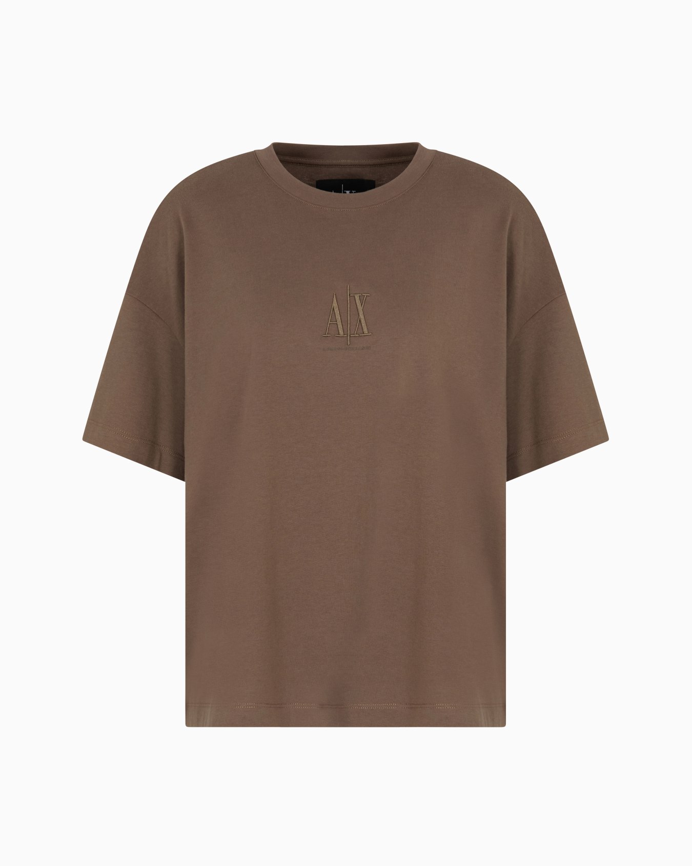T-shirt relaxed fit in cotone pesante  Slide 0