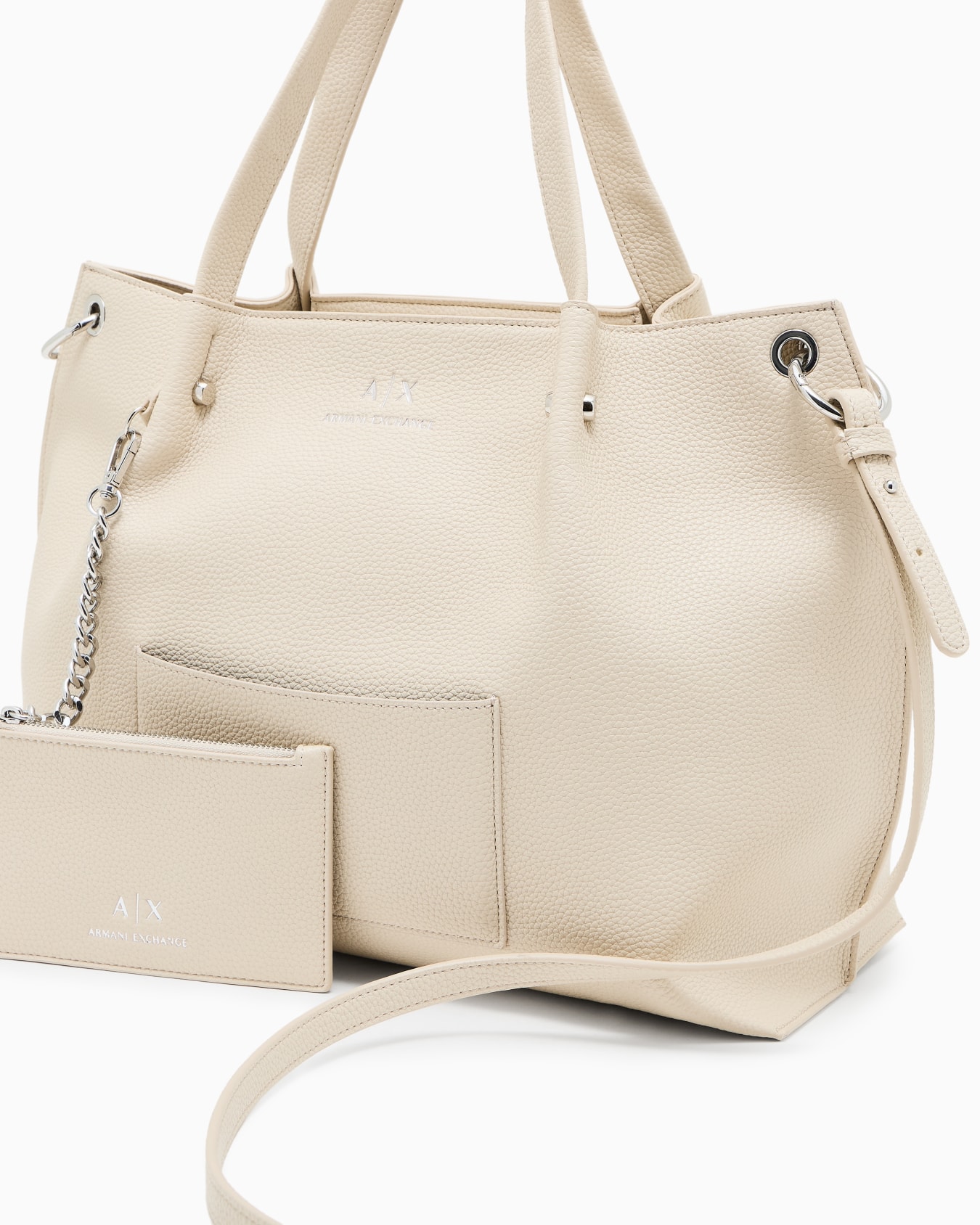 Shopper bag with clutch Slide 4