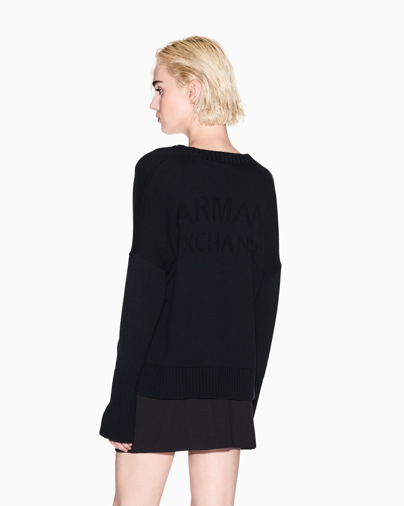 Asymmetrical cotton cardigan Slide 2