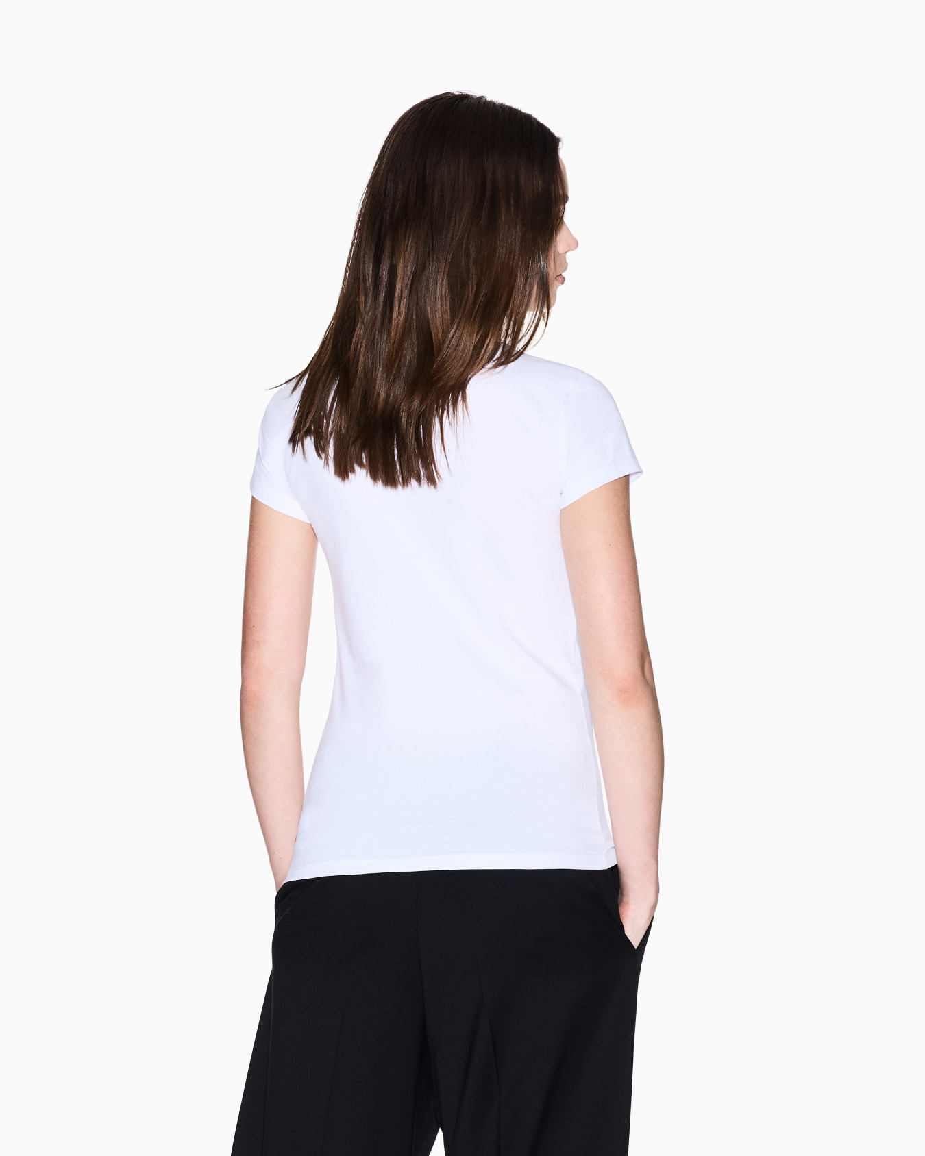 ストーンロゴ 半袖クルーネックTシャツ スライドする 2