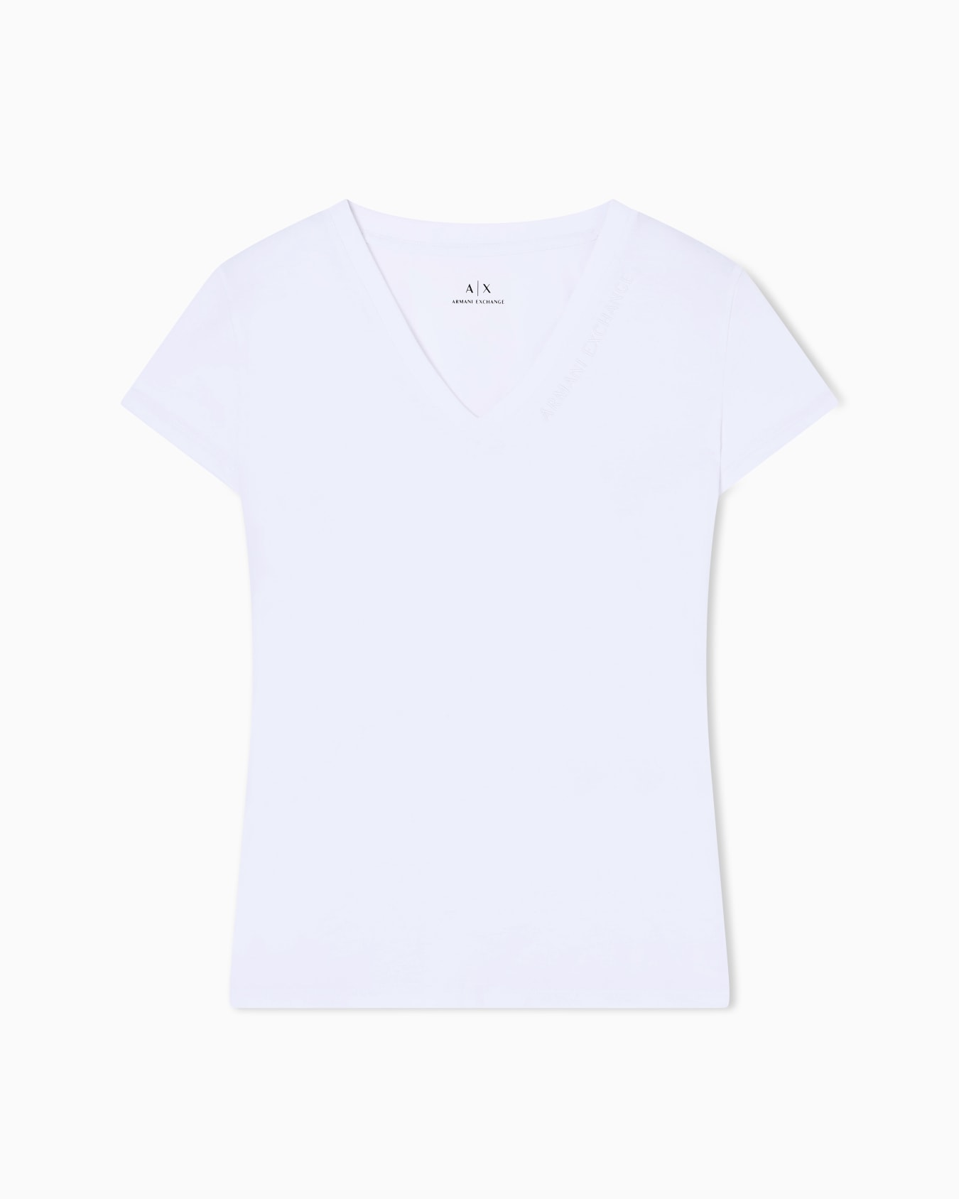 AXロゴ 半袖VネックTシャツ スライドする 0