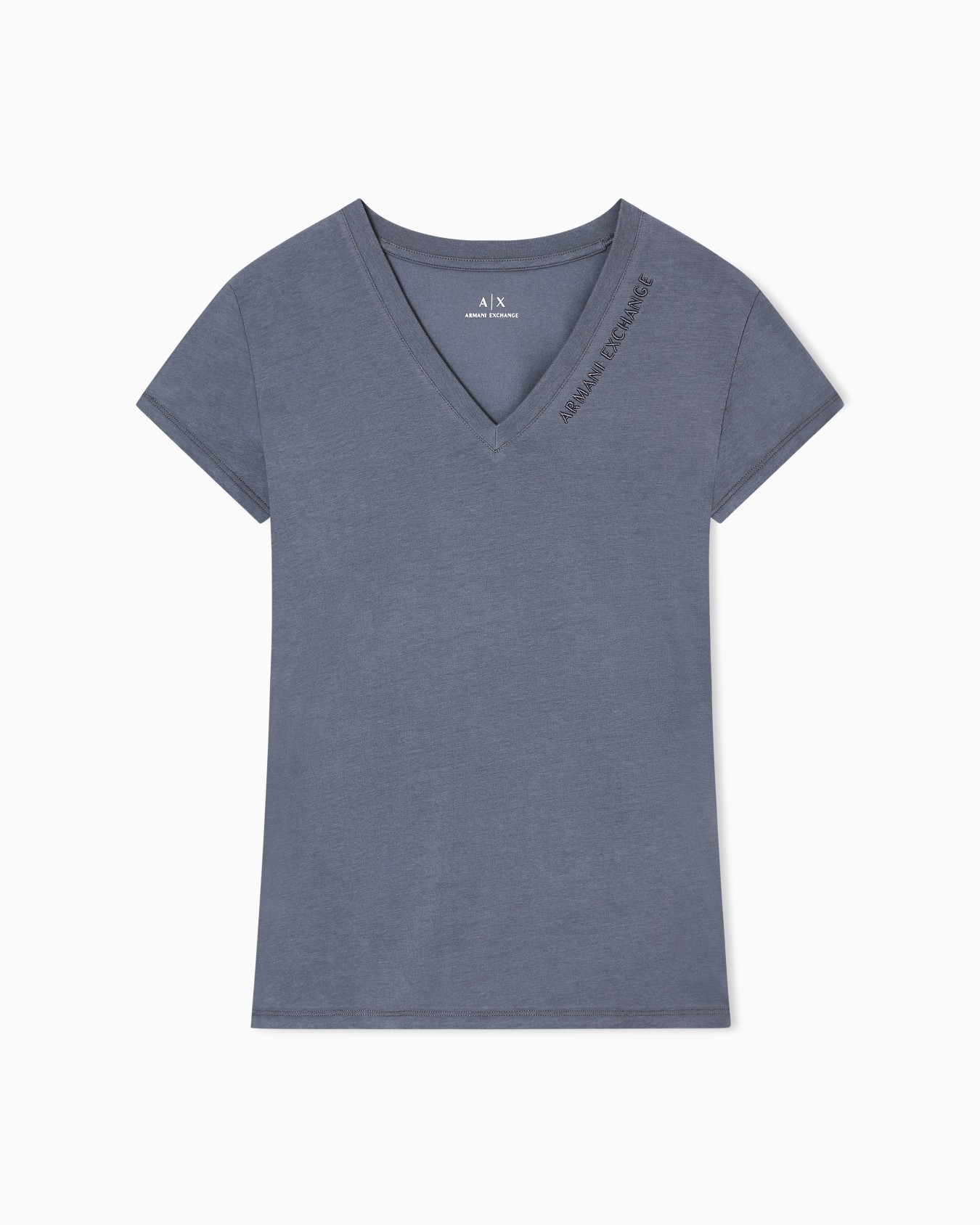  Camiseta de corte entallado con logotipo Diapositiva 0