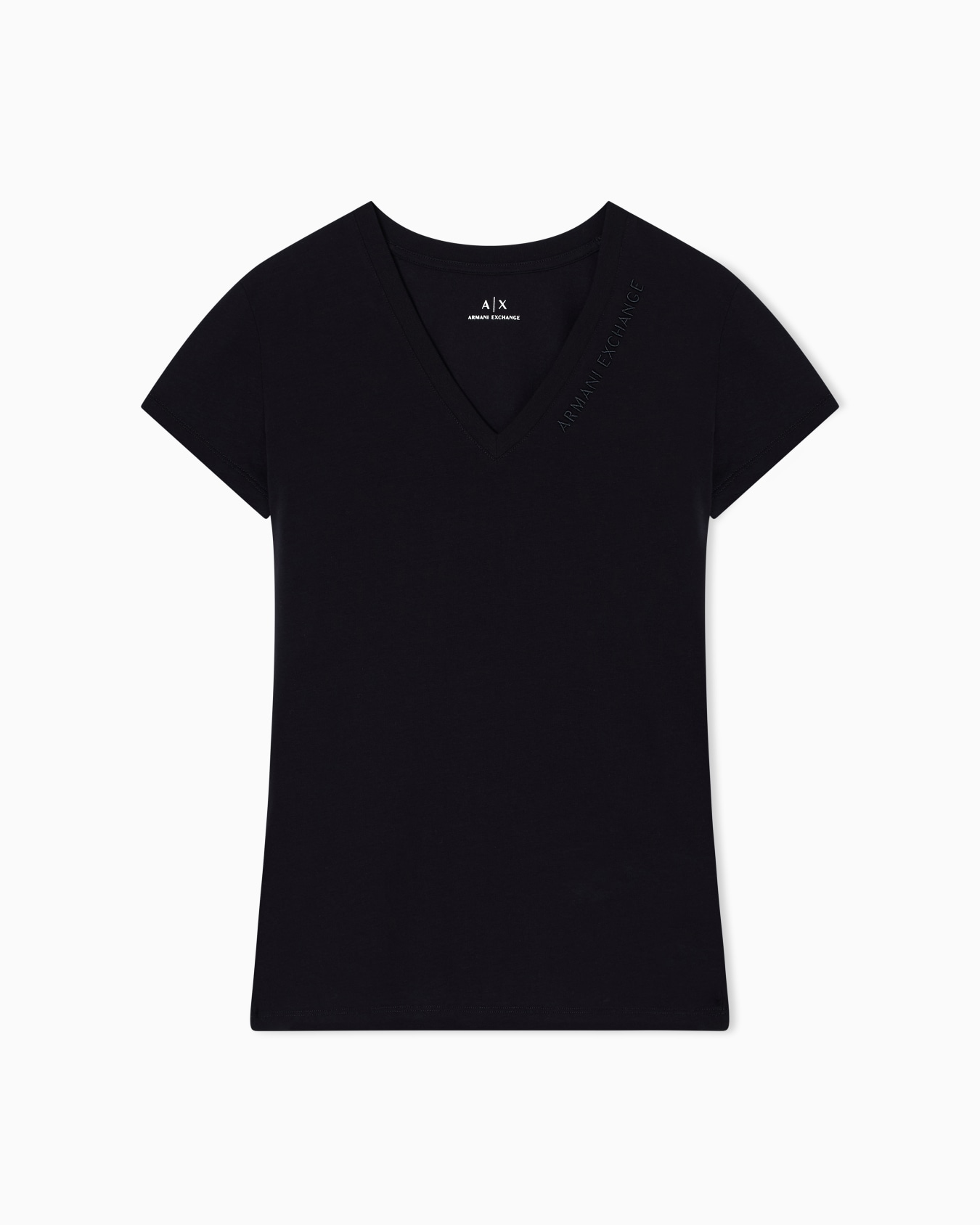 AXロゴ 半袖VネックTシャツ スライドする 0