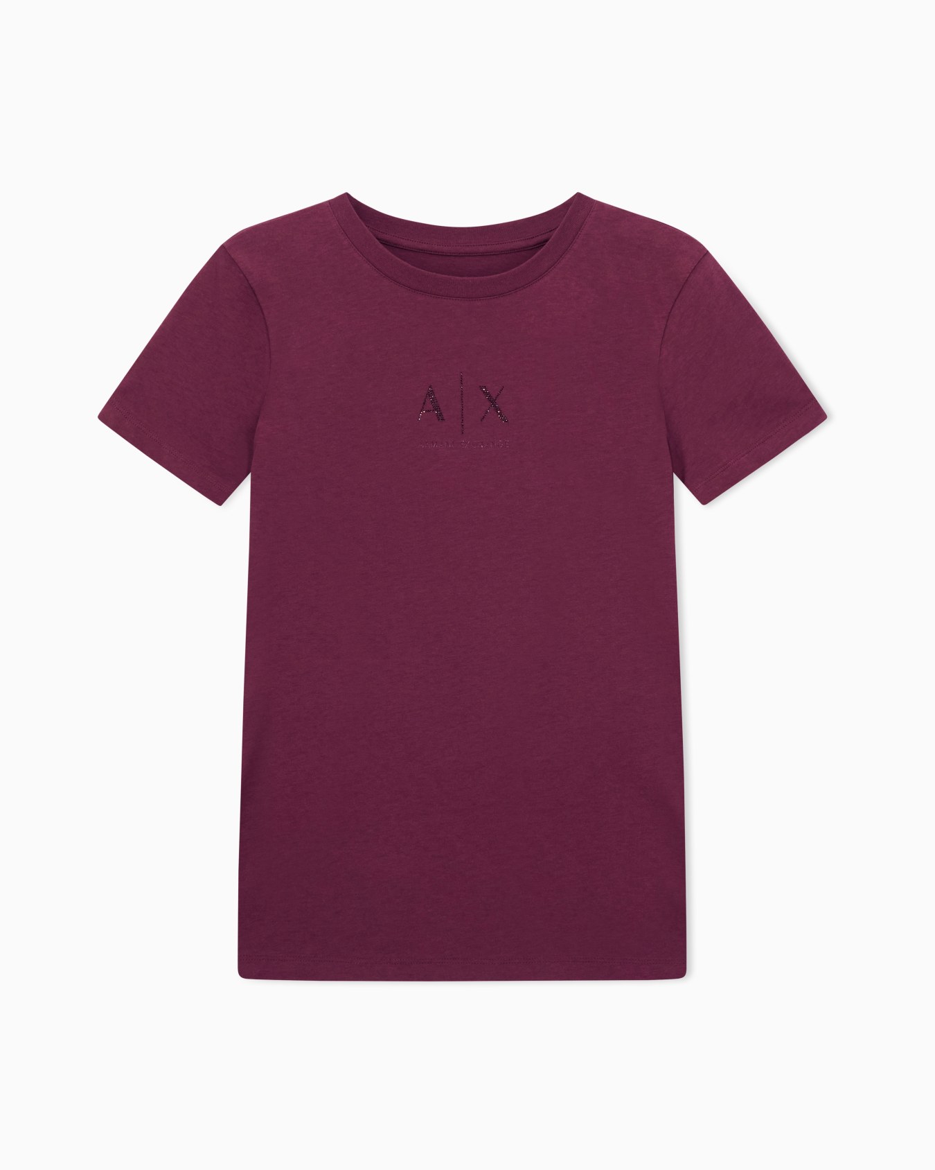Camiseta de corte regular con logo brillante Diapositiva 0