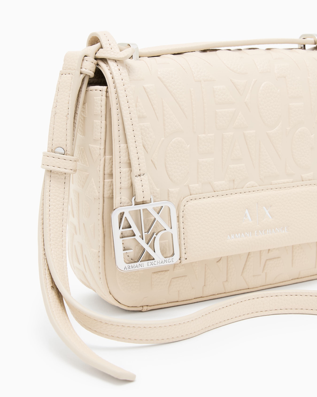Allover logo shoulder bag Slide 4